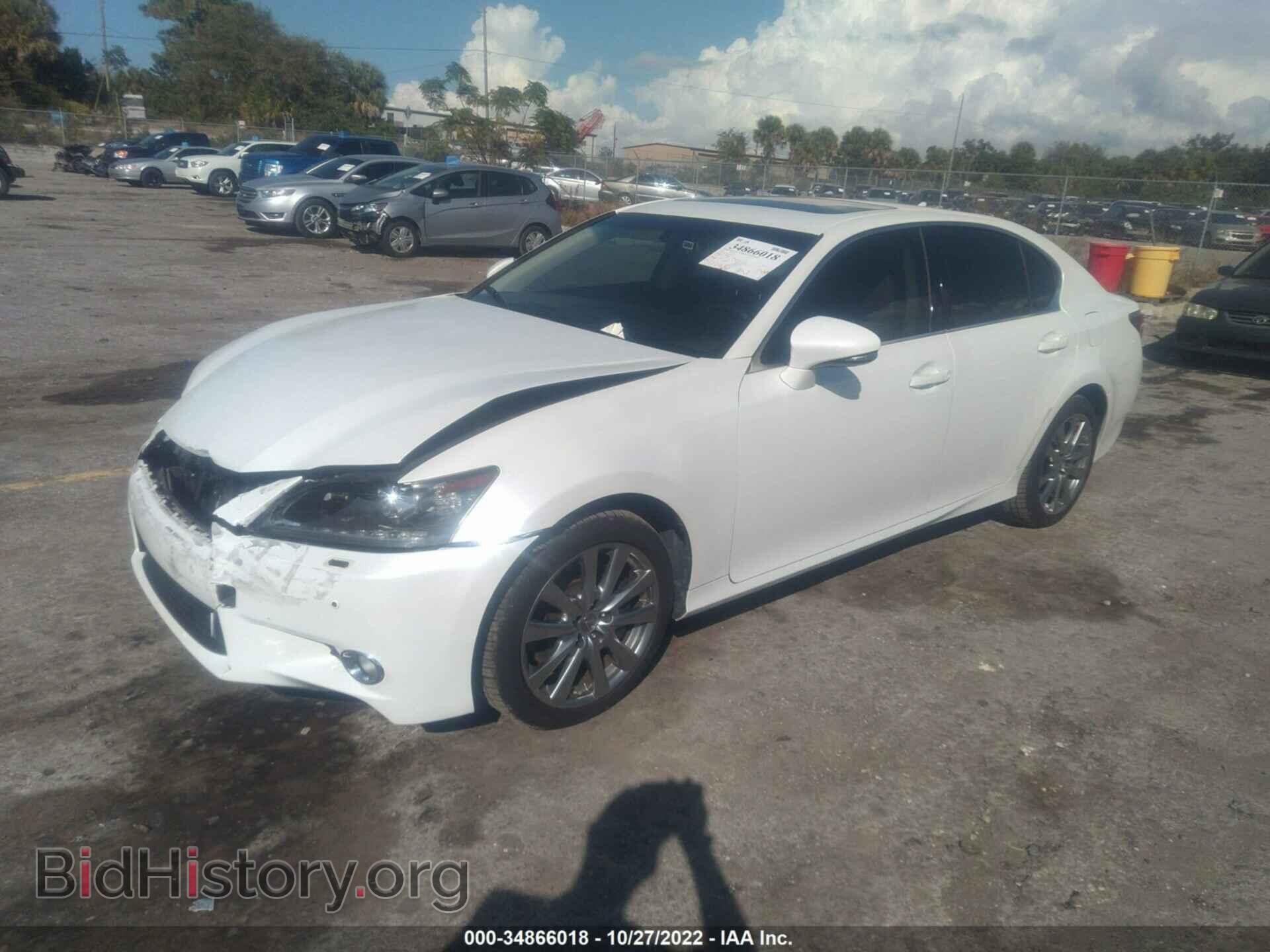 2013 LEXUS GS 350 - VIN: JTHCE1BL7D5012388 - Фото 2
