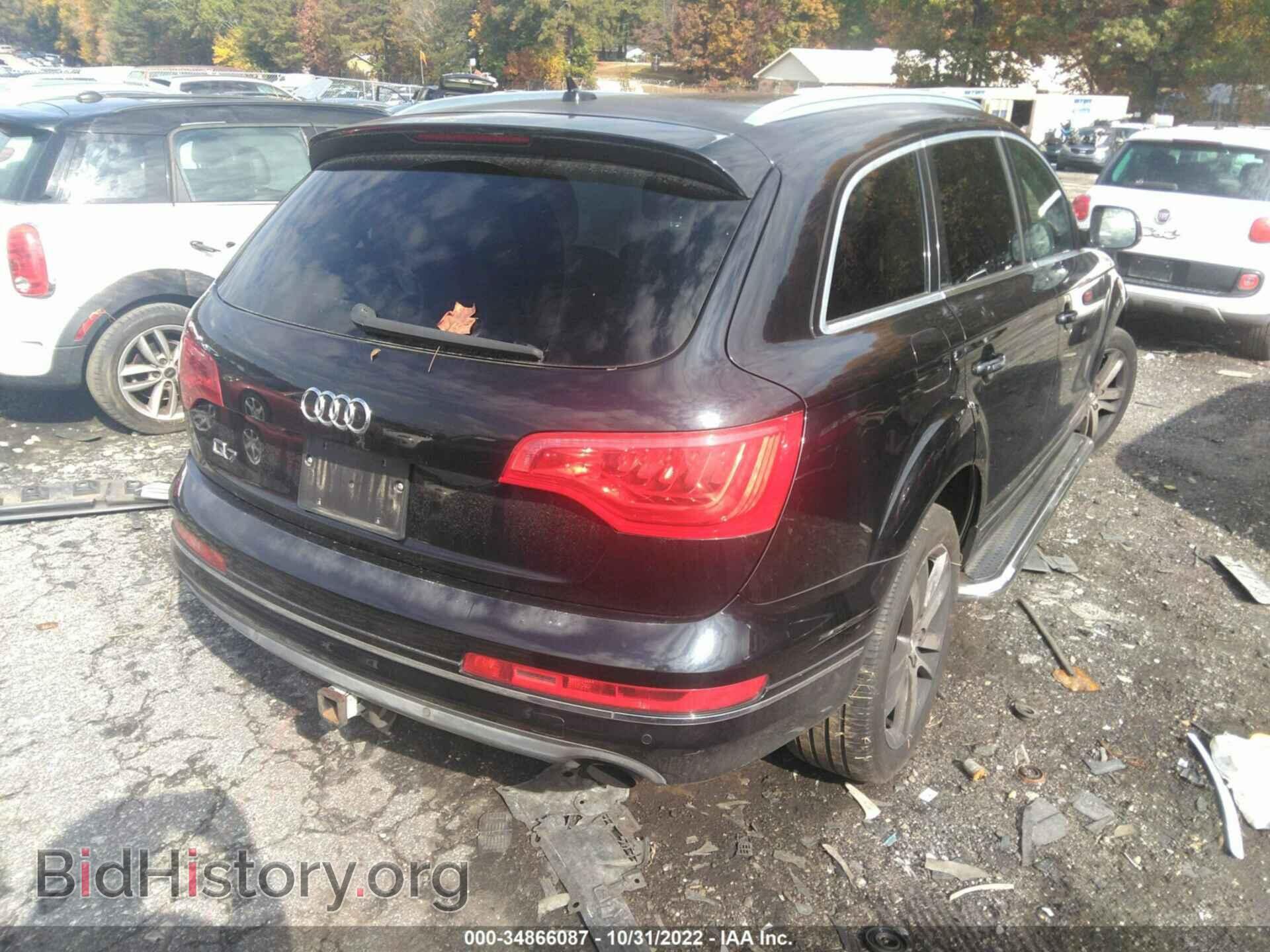2012 AUDI Q7 - VIN: WA1LGAFE0CD001531 - Фото 4