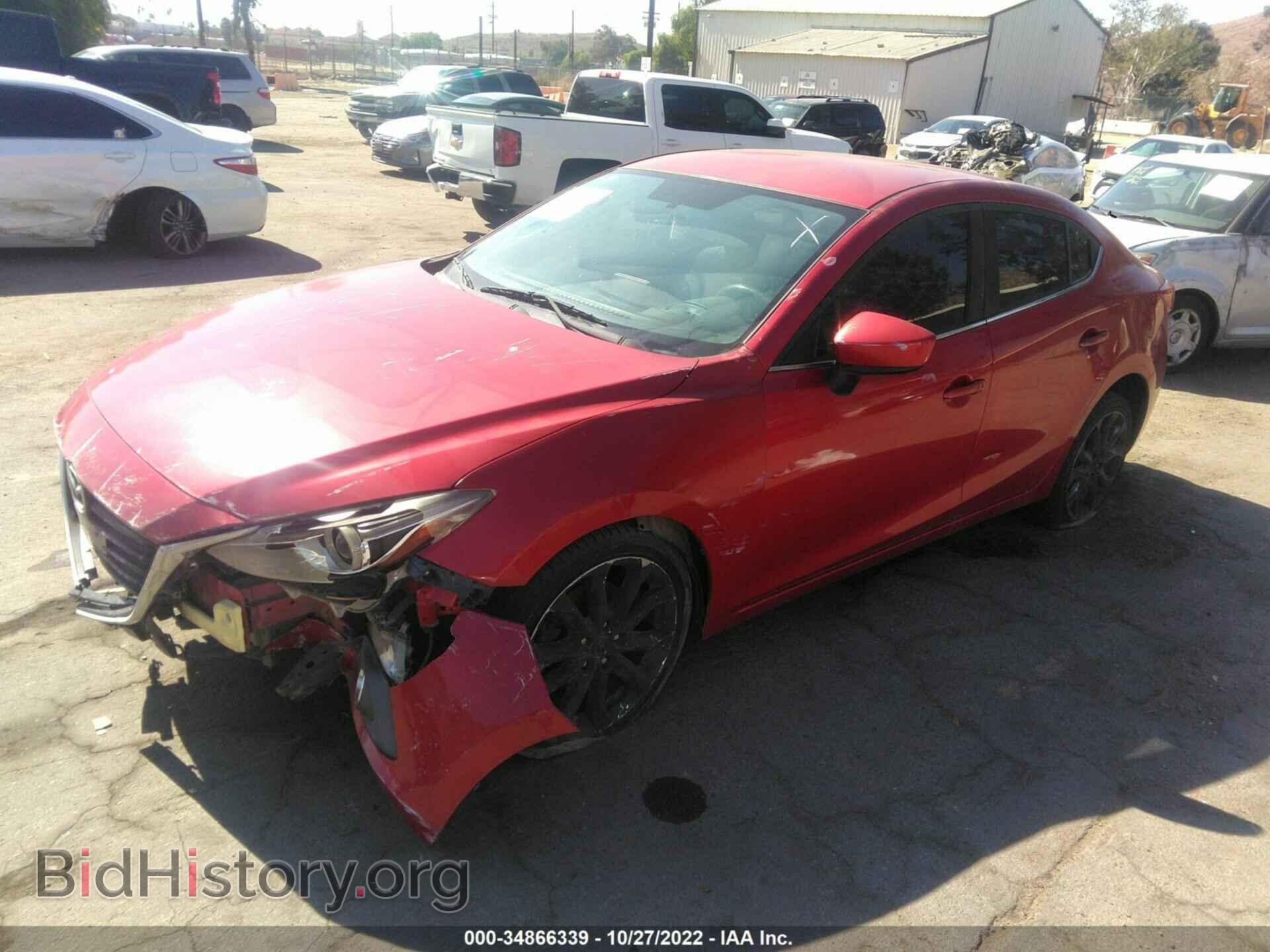 2014 MAZDA MAZDA3 - VIN: JM1BM1V37E1151666 - Фото 2
