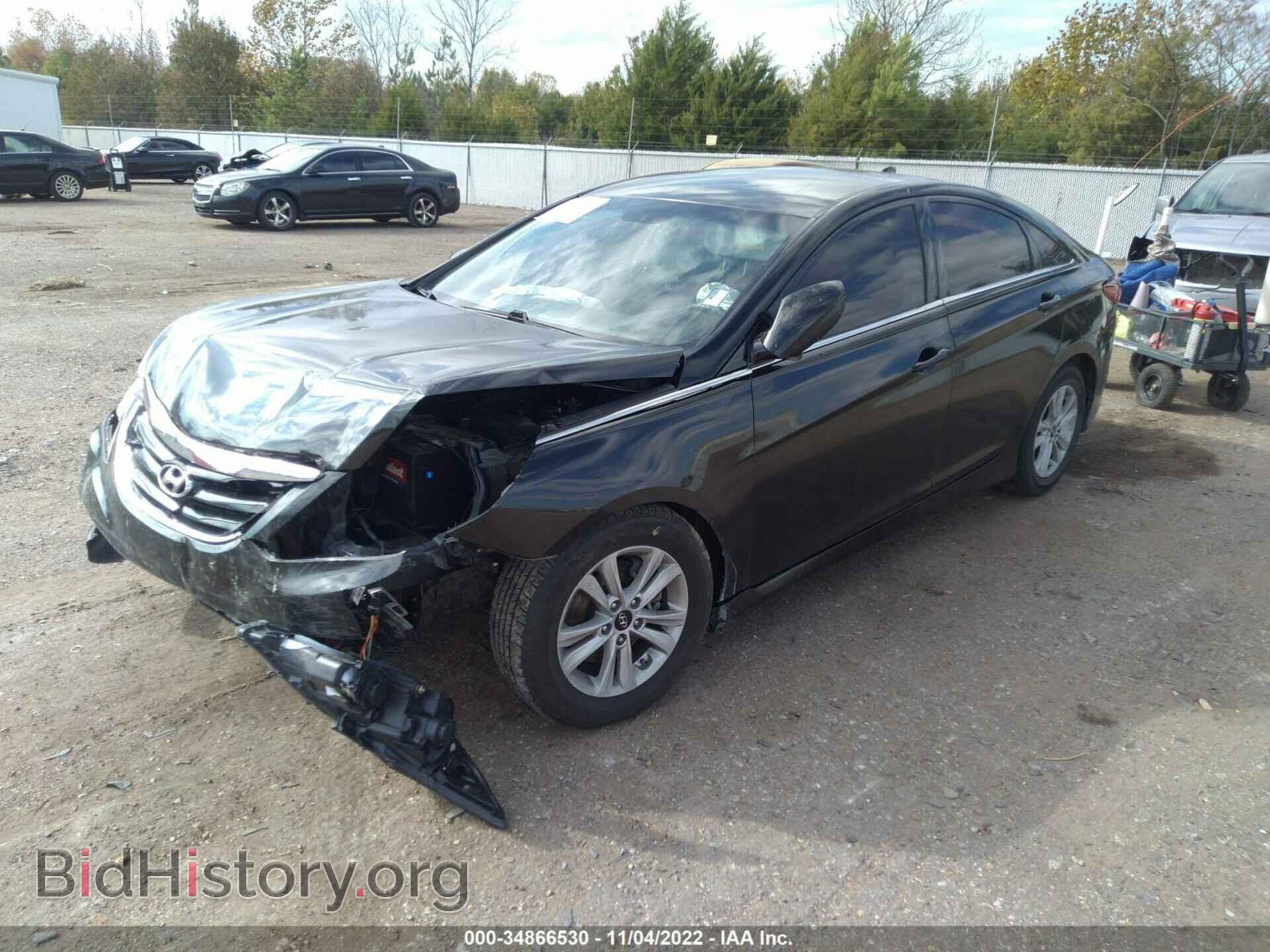 2014 HYUNDAI SONATA - VIN: 5NPEB4AC7EH831148 - Фото 2