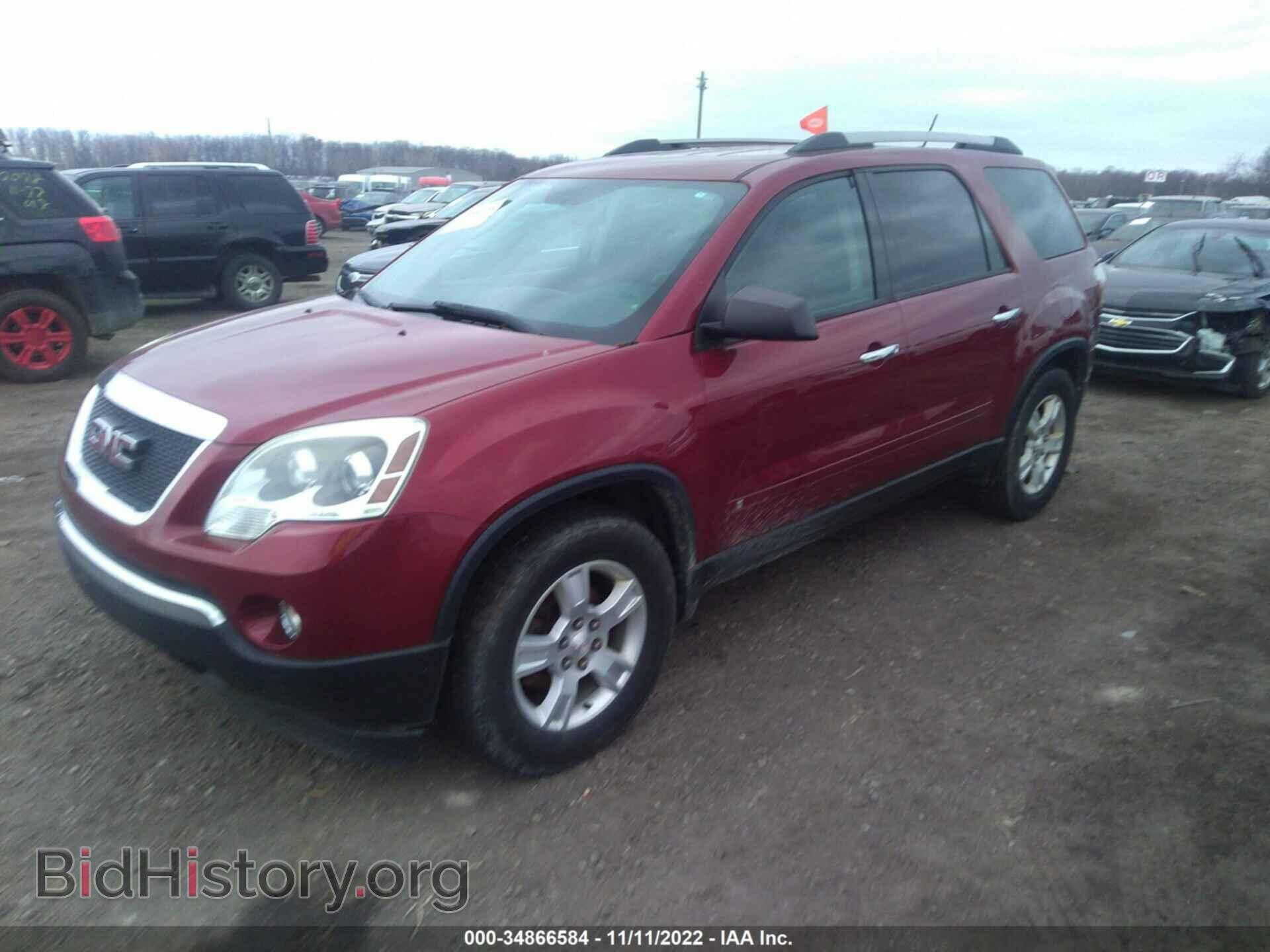 2010 GMC ACADIA - VIN: 1GKLRLED1AJ130658 - Фото 2