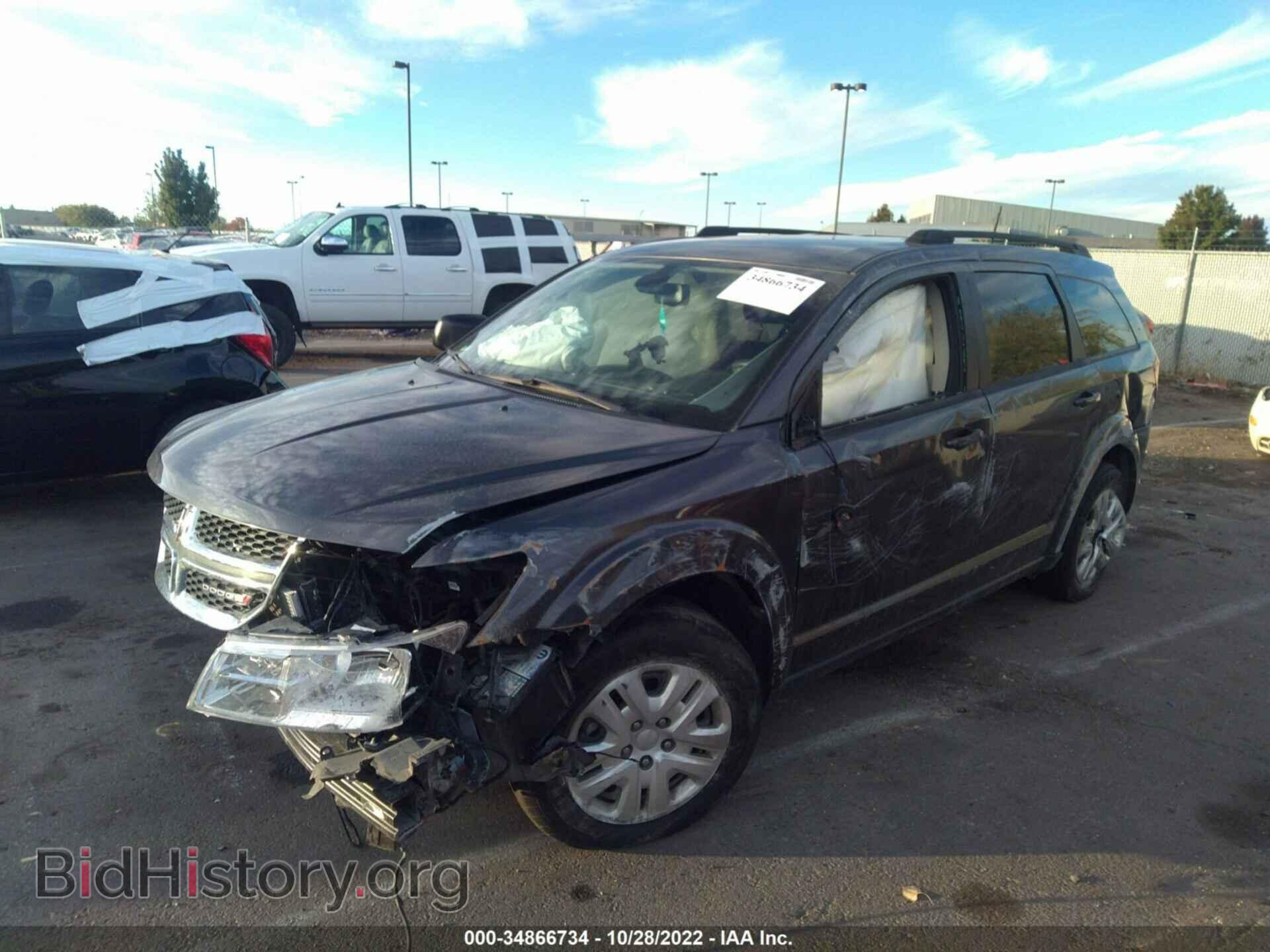 2019 DODGE JOURNEY - VIN: 3C4PDCAB6KT764185 - Фото 2
