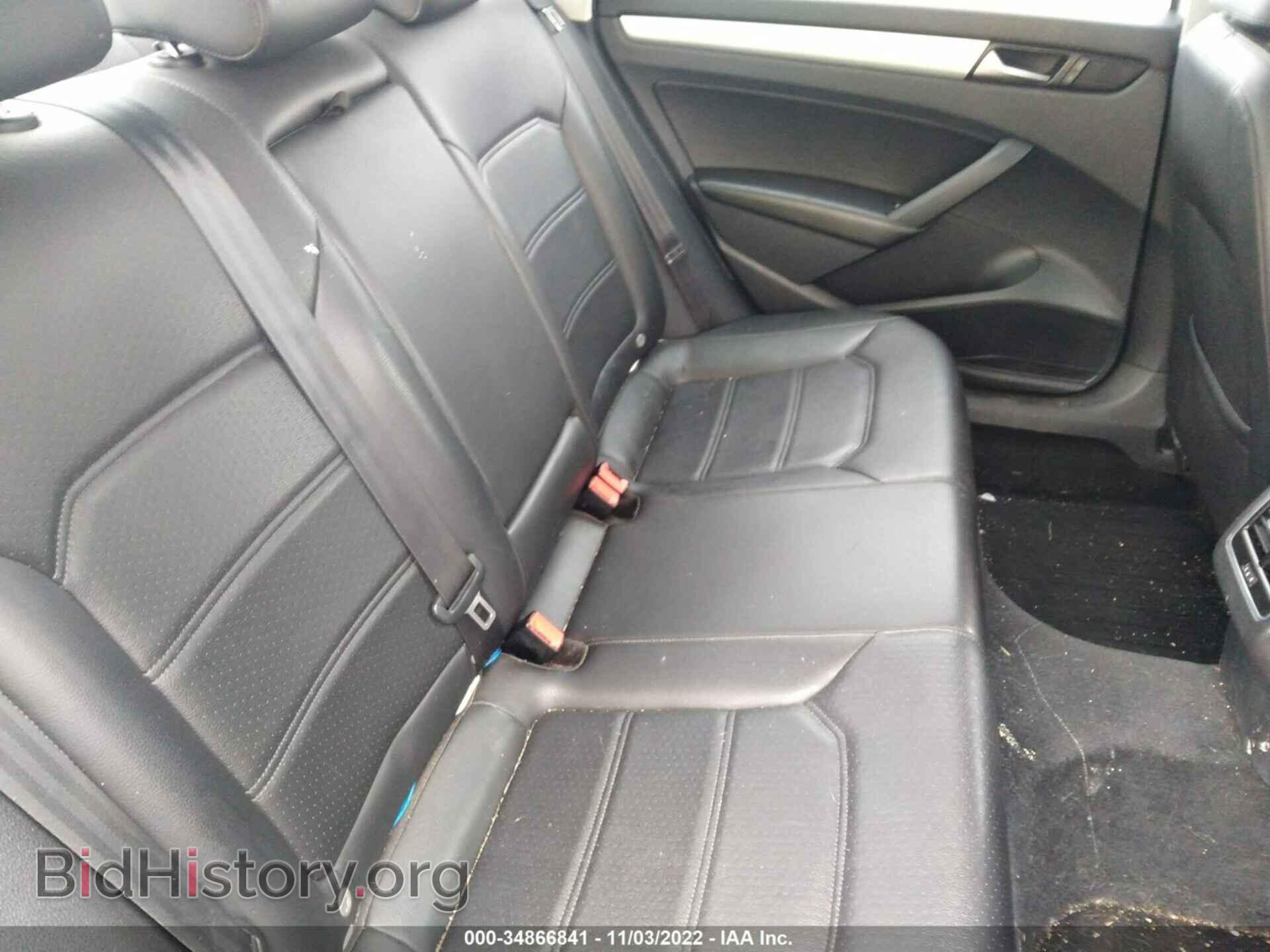 2013 VOLKSWAGEN PASSAT - VIN: 1VWBP7A37DC087502 - Фото 8