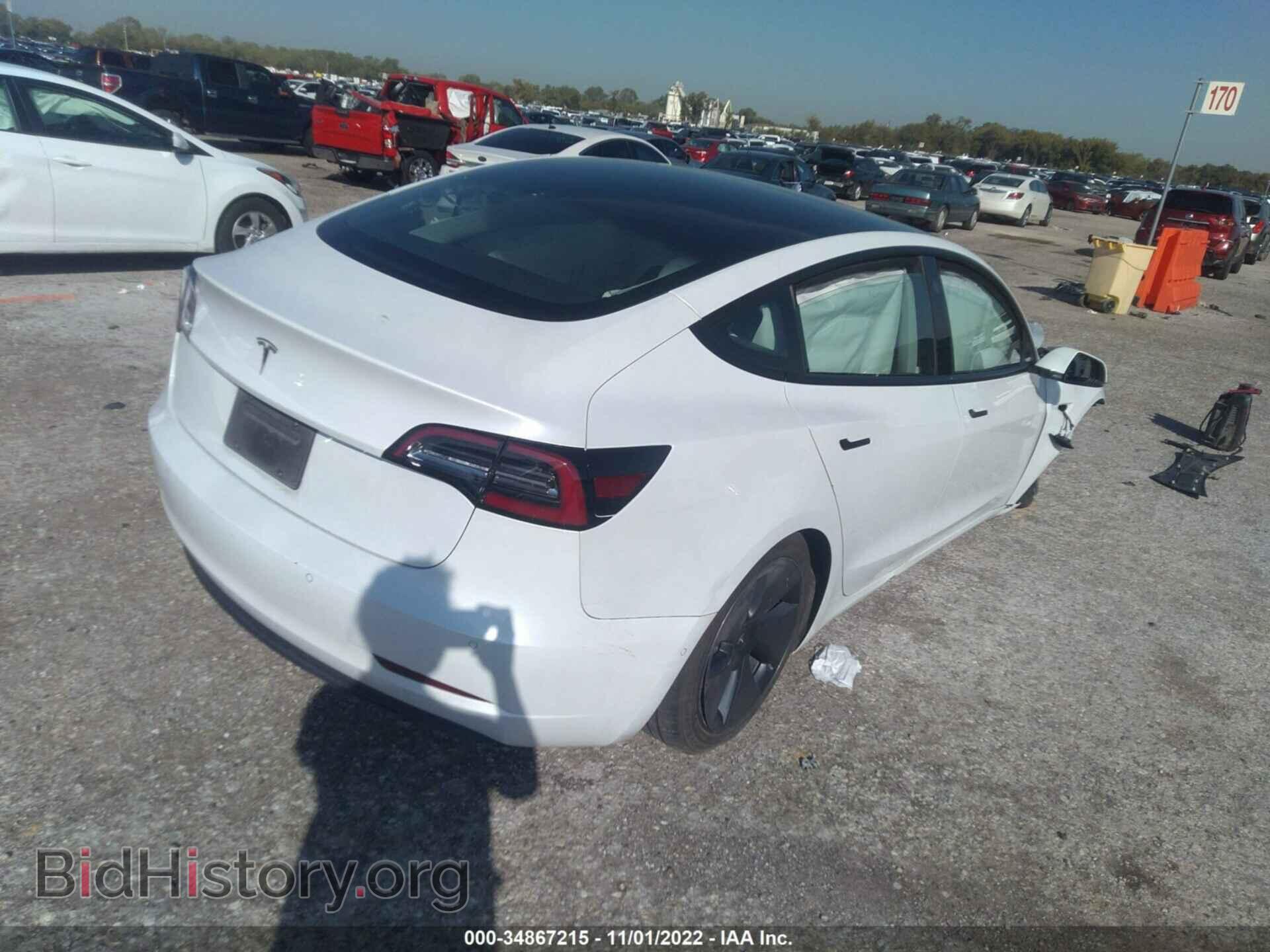 2021 TESLA MODEL 3 - VIN: 5YJ3E1EA2MF853707 - Photo 4