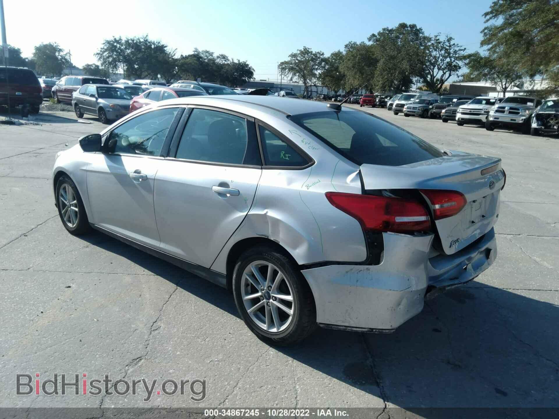 2017 FORD FOCUS - VIN: 1FADP3F26HL304313 - Фото 3
