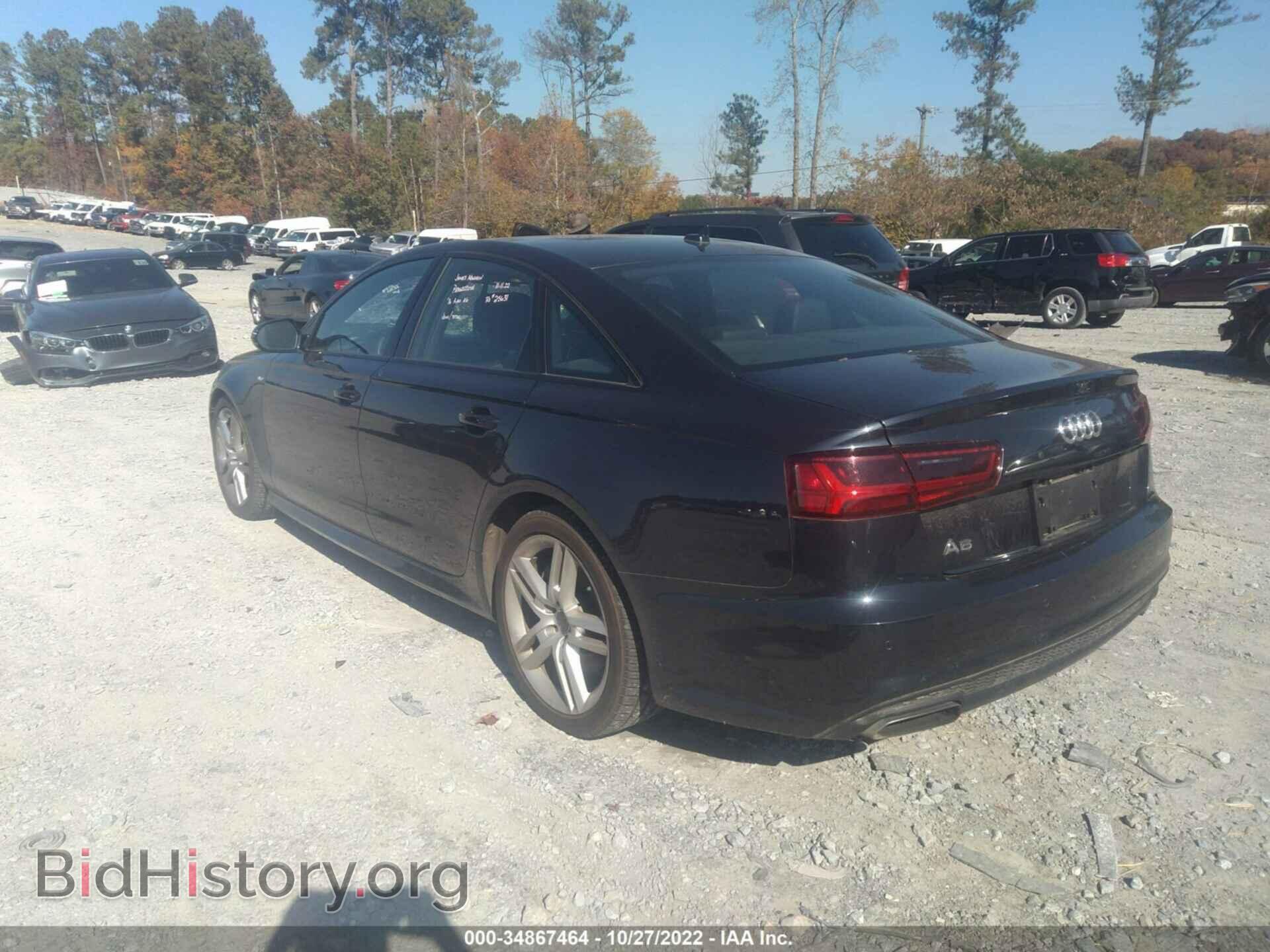 2016 AUDI A6 - VIN: WAUCFAFC3GN194018 - Фото 3