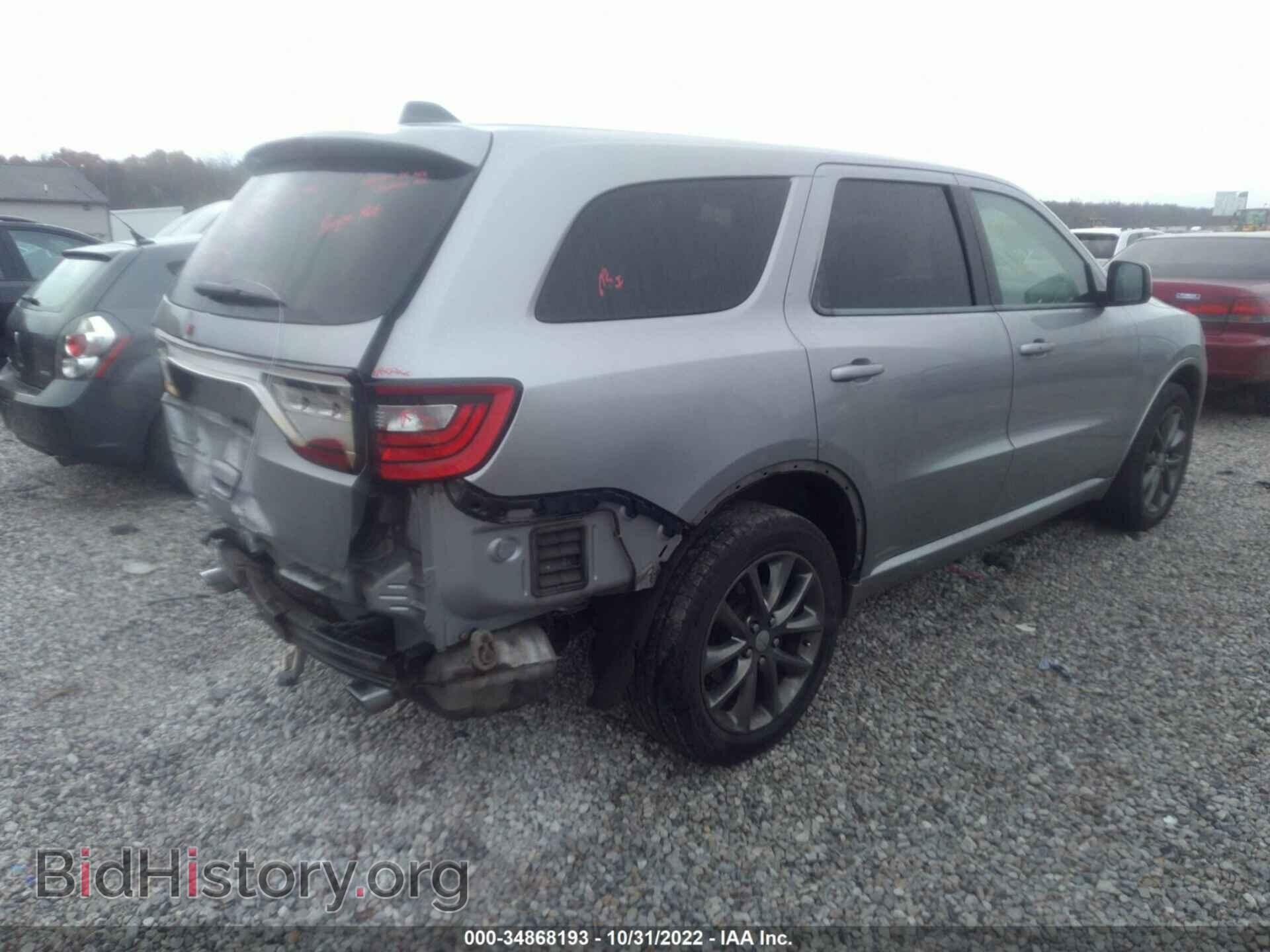 2014 DODGE DURANGO - VIN: 1C4RDJAG8EC468531 - Фото 4