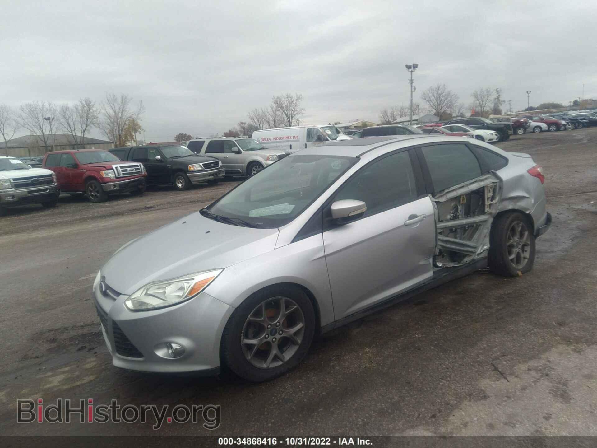 2013 FORD FOCUS - VIN: 1FADP3F27DL258209 - Фото 2