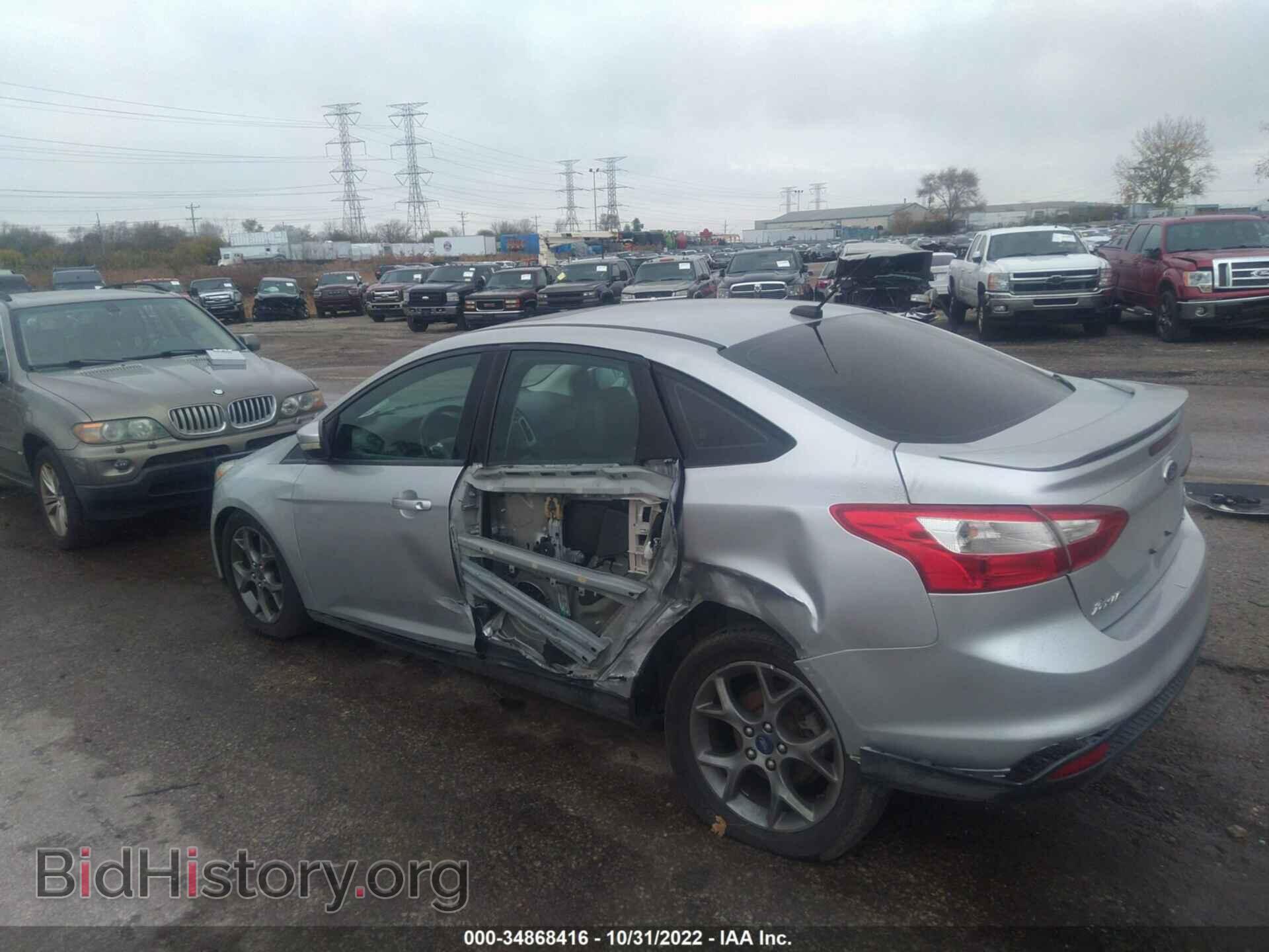 2013 FORD FOCUS - VIN: 1FADP3F27DL258209 - Фото 3