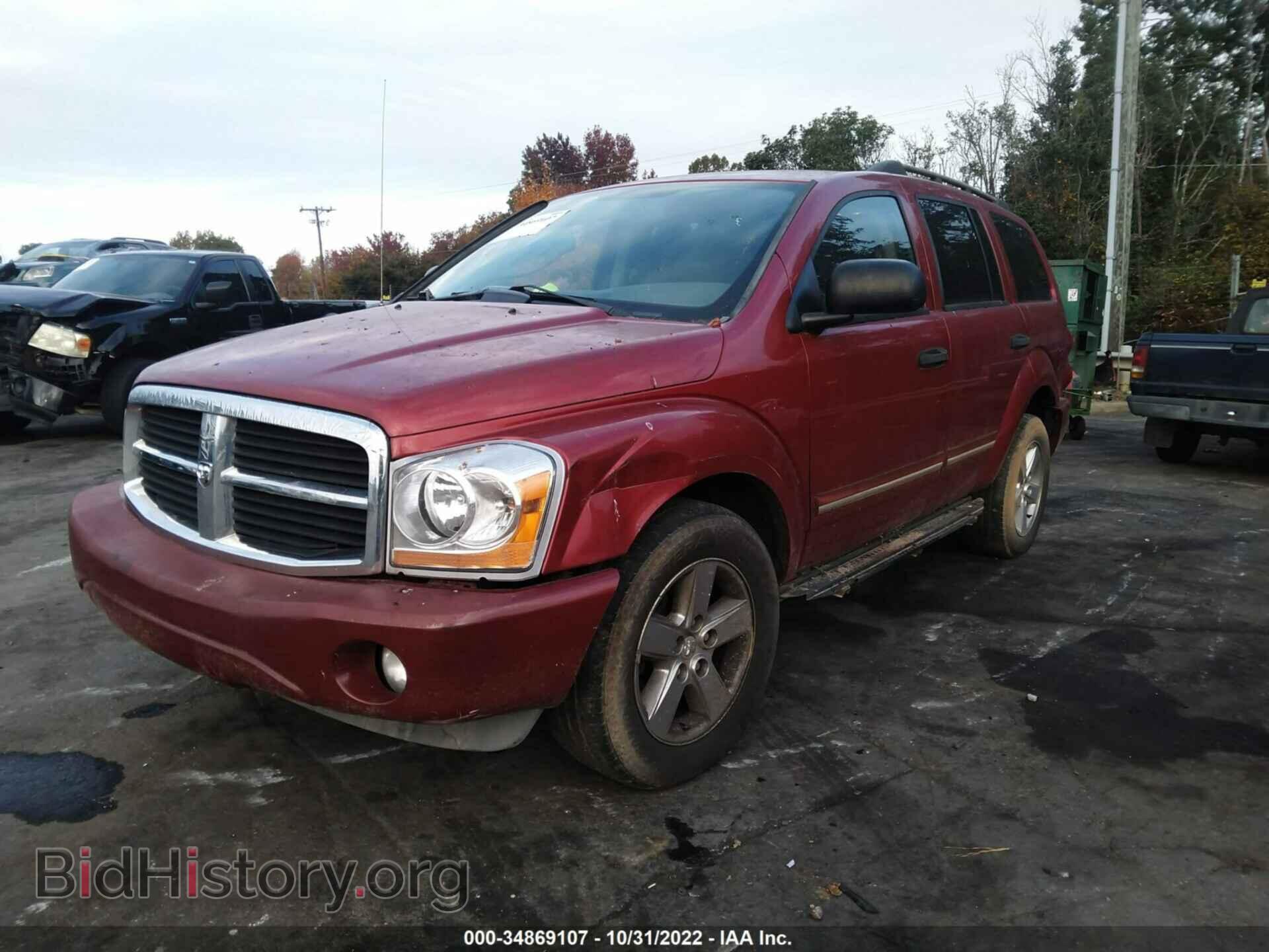 2006 DODGE DURANGO - VIN: 1D4HD58N26F179946 - Фото 2