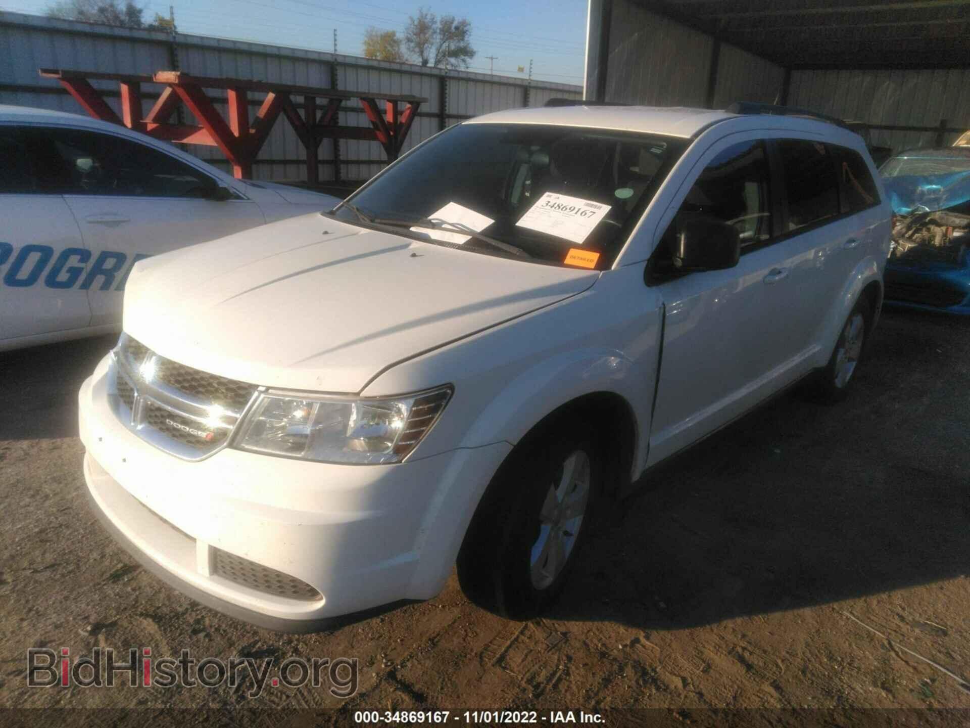 2013 DODGE JOURNEY - VIN: 3C4PDCAB9DT555199 - Фото 2