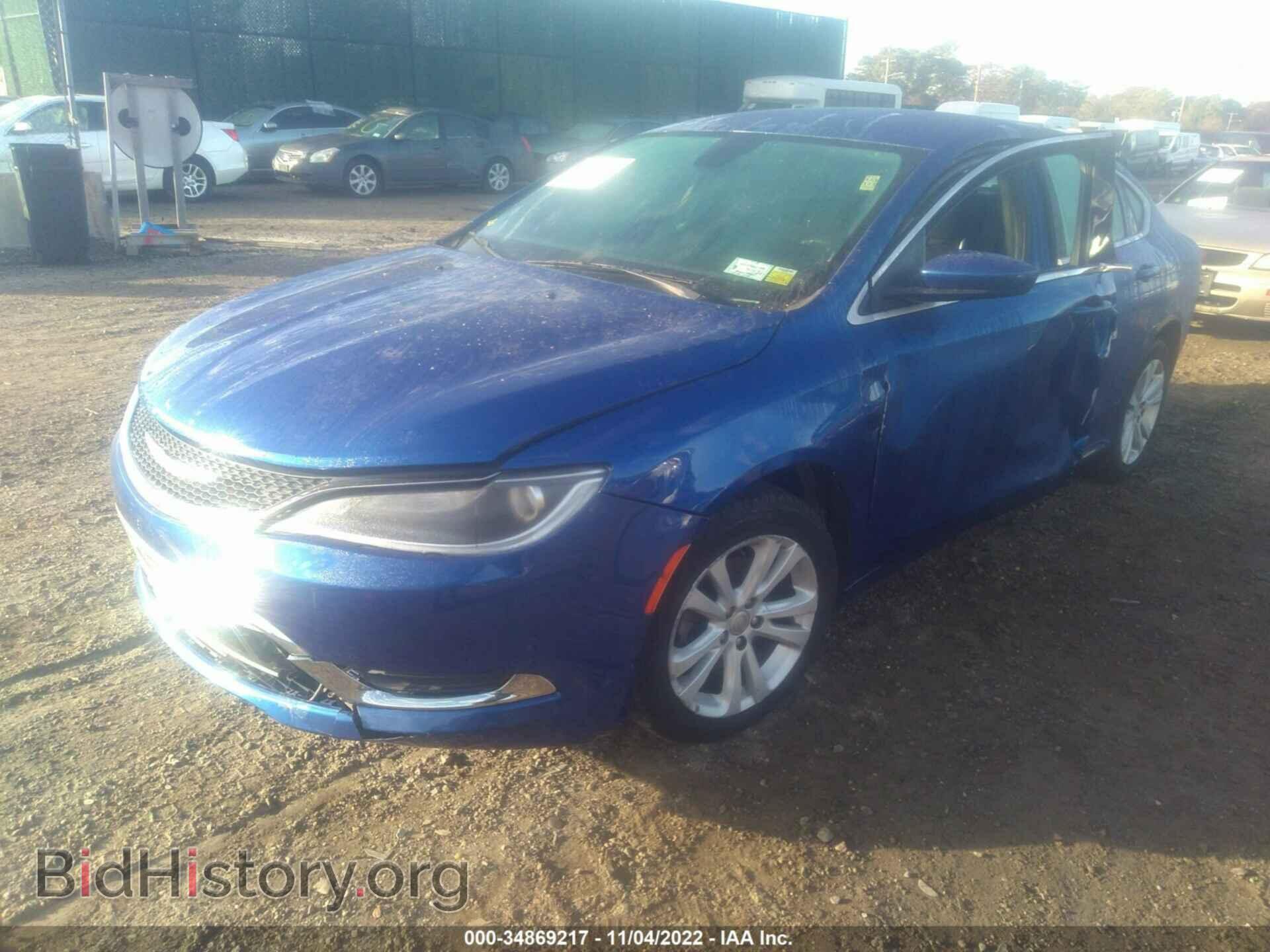 2015 CHRYSLER 200 - VIN: 1C3CCCAB4FN704000 - Фото 2