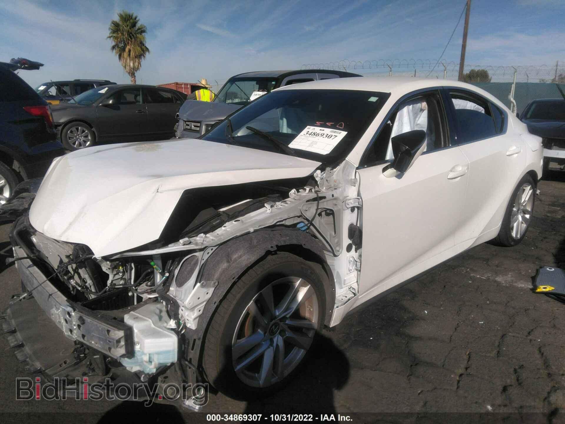 2022 LEXUS IS - VIN: JTHAA1D23N5118829 - Фото 2