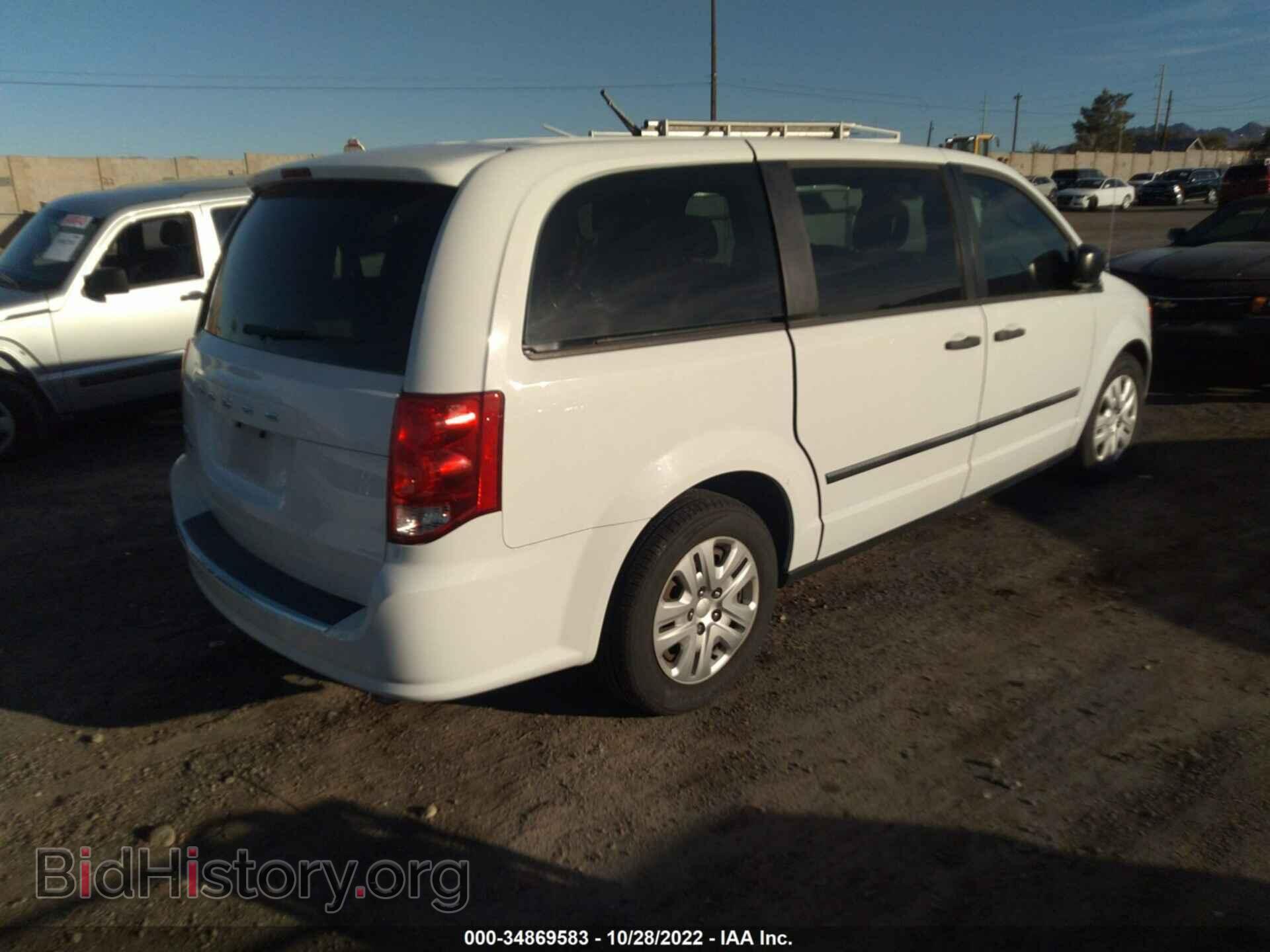 2016 DODGE GRAND CARAVAN - VIN: 2C4RDGBG2GR320676 - Фото 4