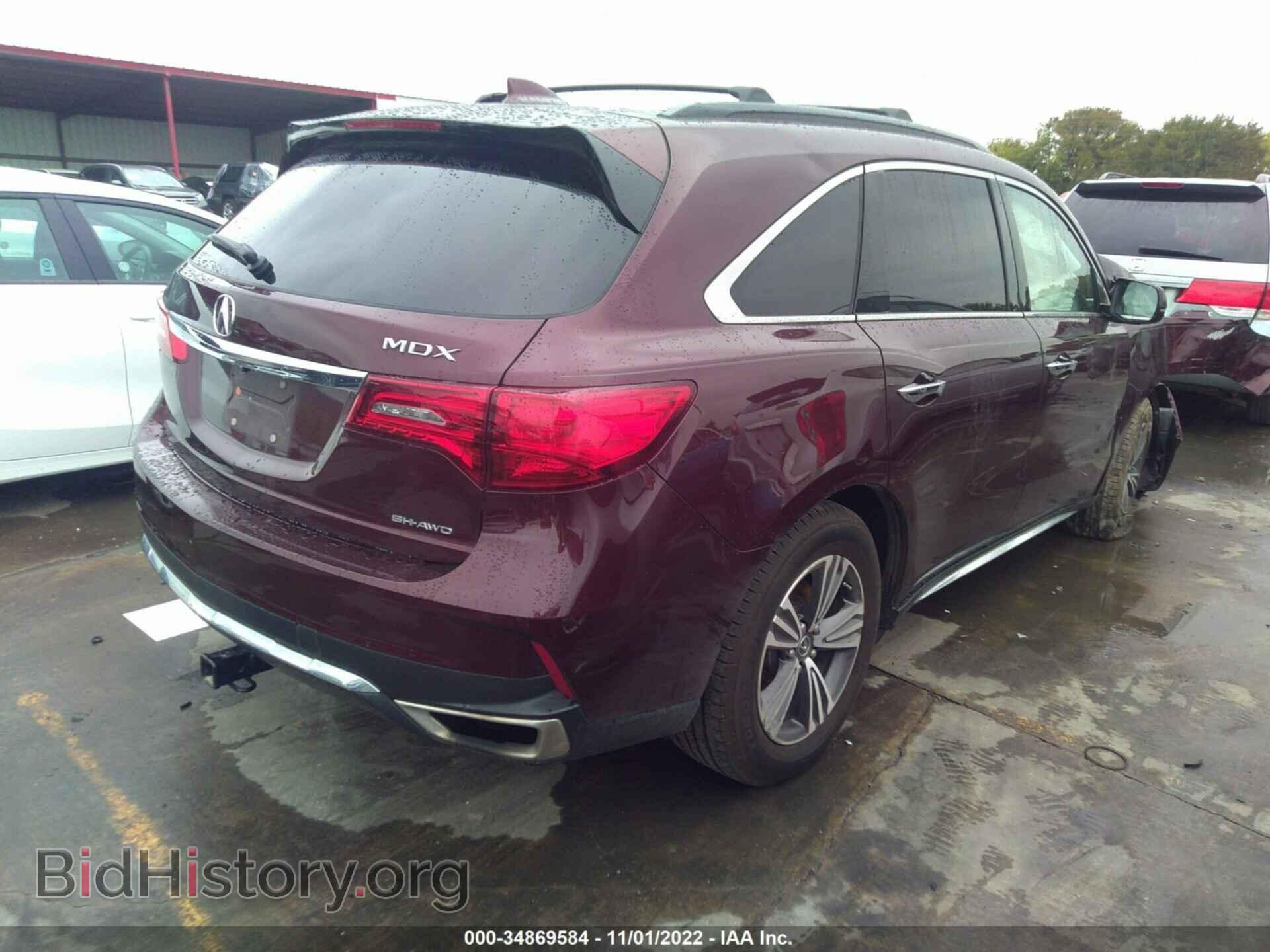 2017 ACURA MDX - VIN: 5FRYD4H38HB011482 - Фото 4