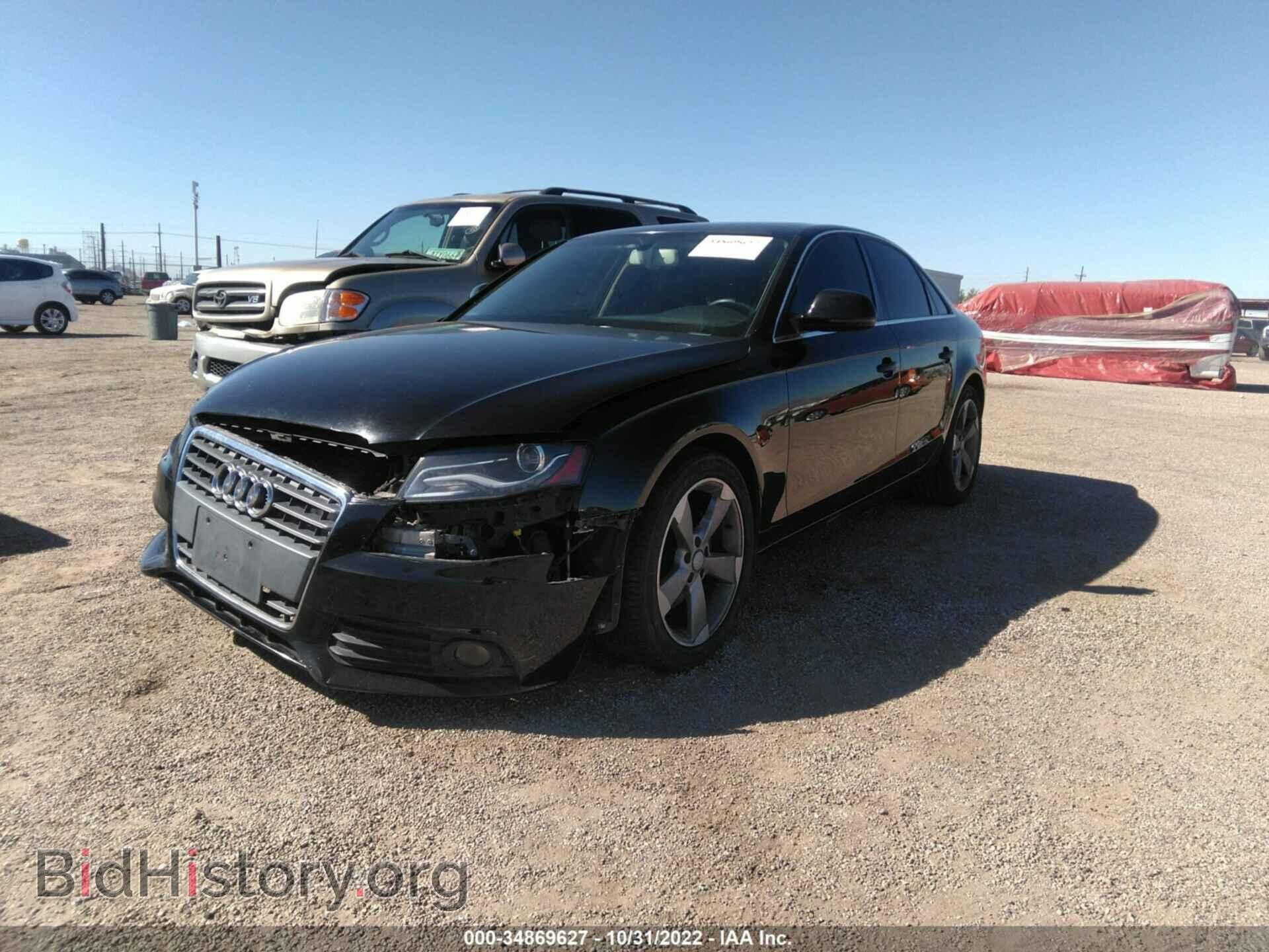 2009 AUDI A4 - VIN: WAUCF78K99N066800 - Фото 2