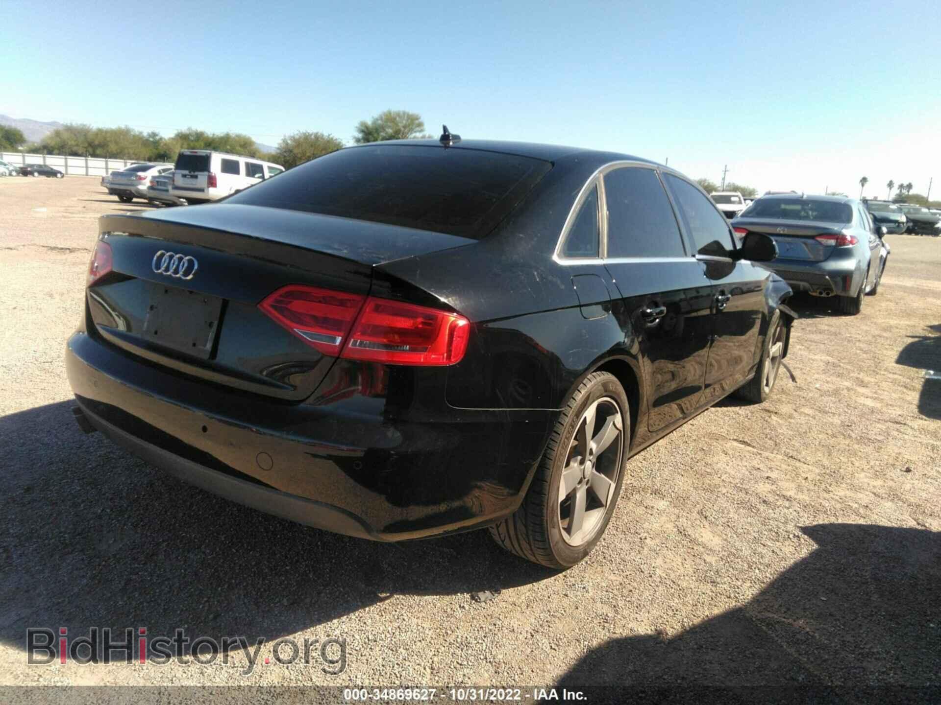 2009 AUDI A4 - VIN: WAUCF78K99N066800 - Фото 4