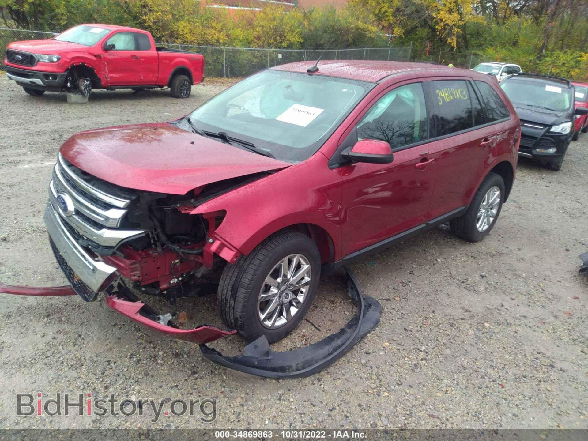 2014 FORD EDGE - VIN: 2FMDK3JCXEBB62452 - Фото 2