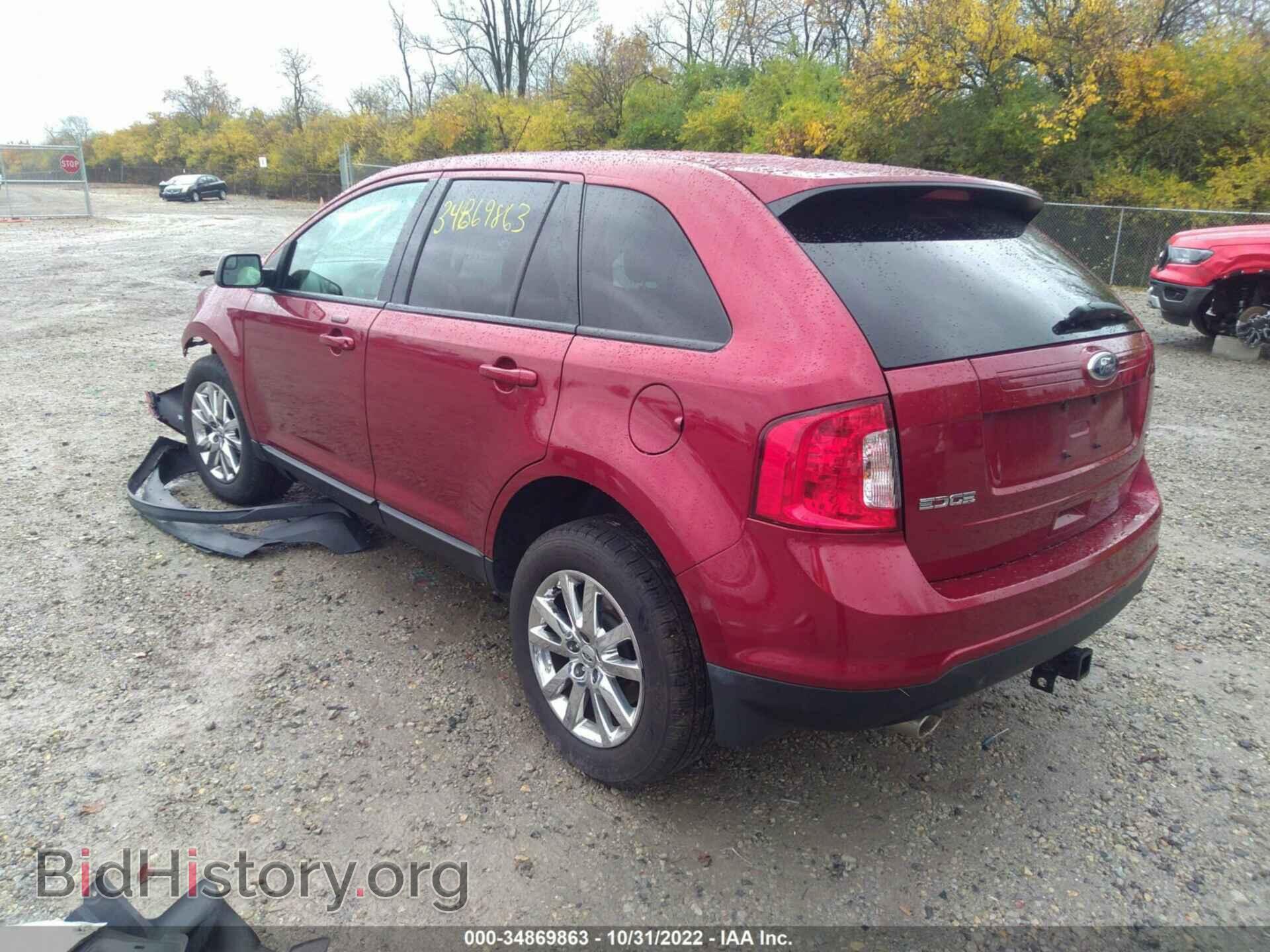 2014 FORD EDGE - VIN: 2FMDK3JCXEBB62452 - Фото 3