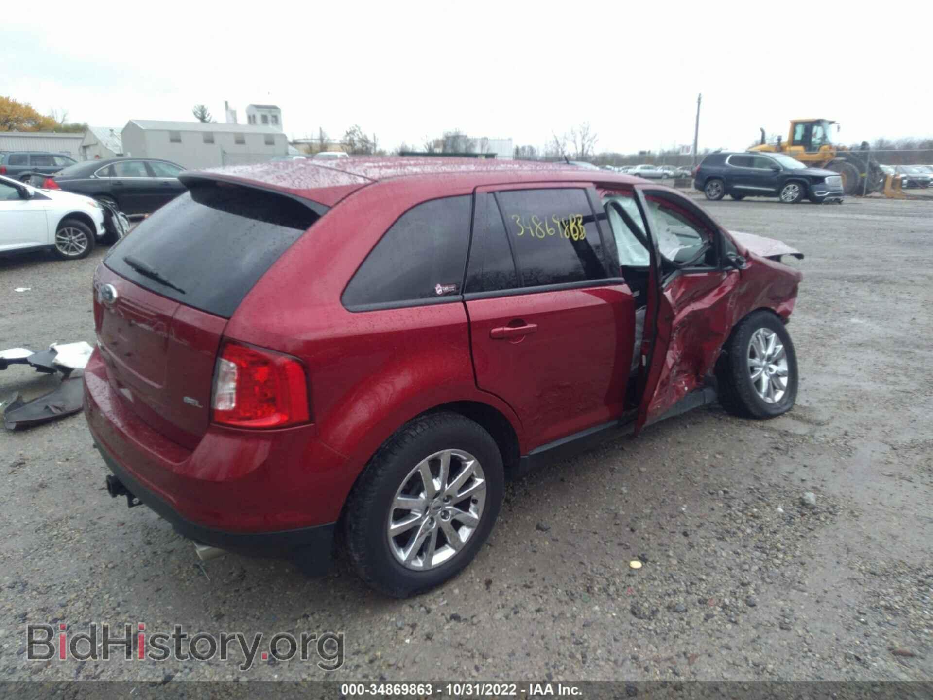 2014 FORD EDGE - VIN: 2FMDK3JCXEBB62452 - Фото 4