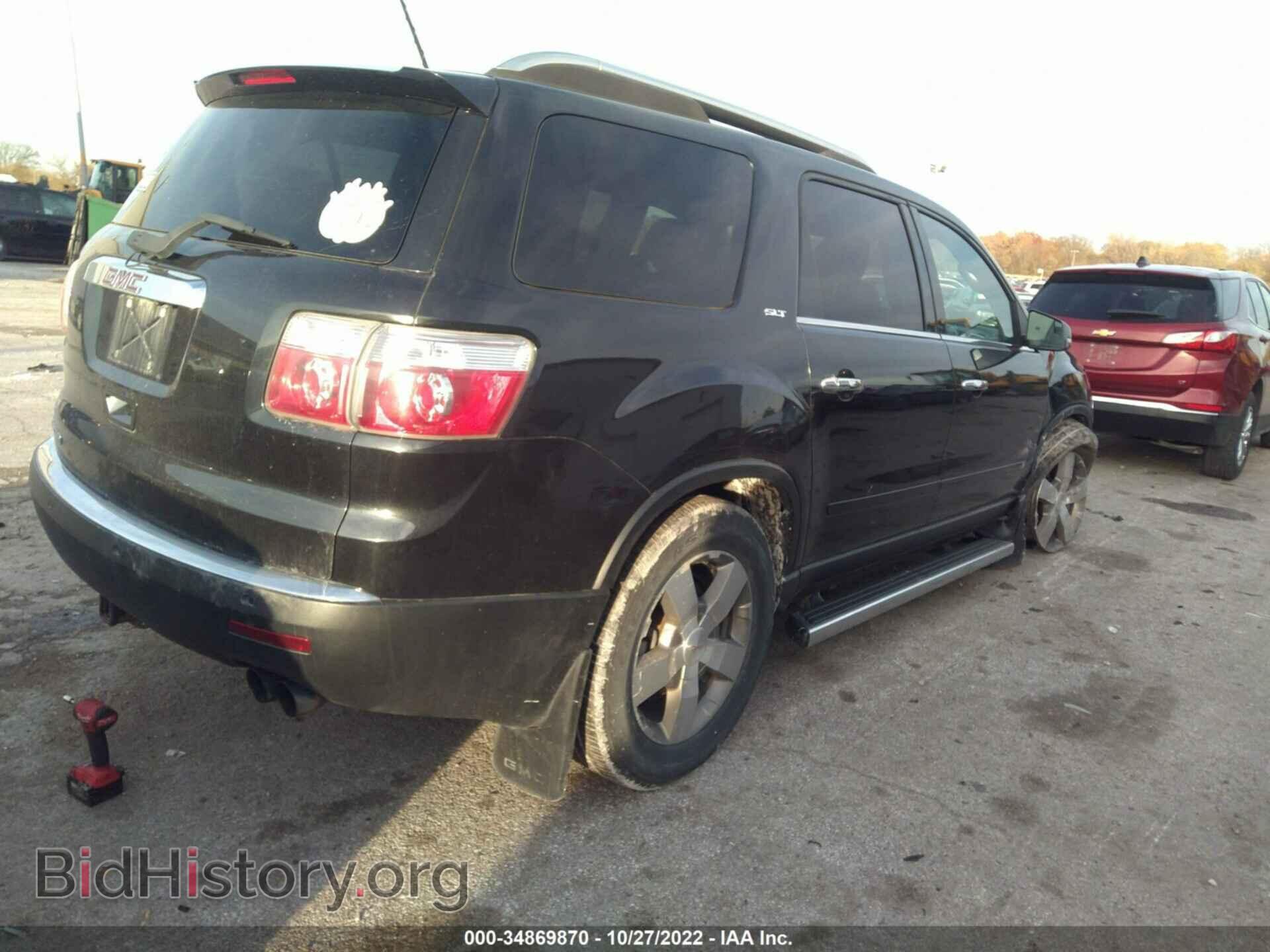 2010 GMC ACADIA - VIN: 1GKLRMEDXAJ102704 - Фото 4