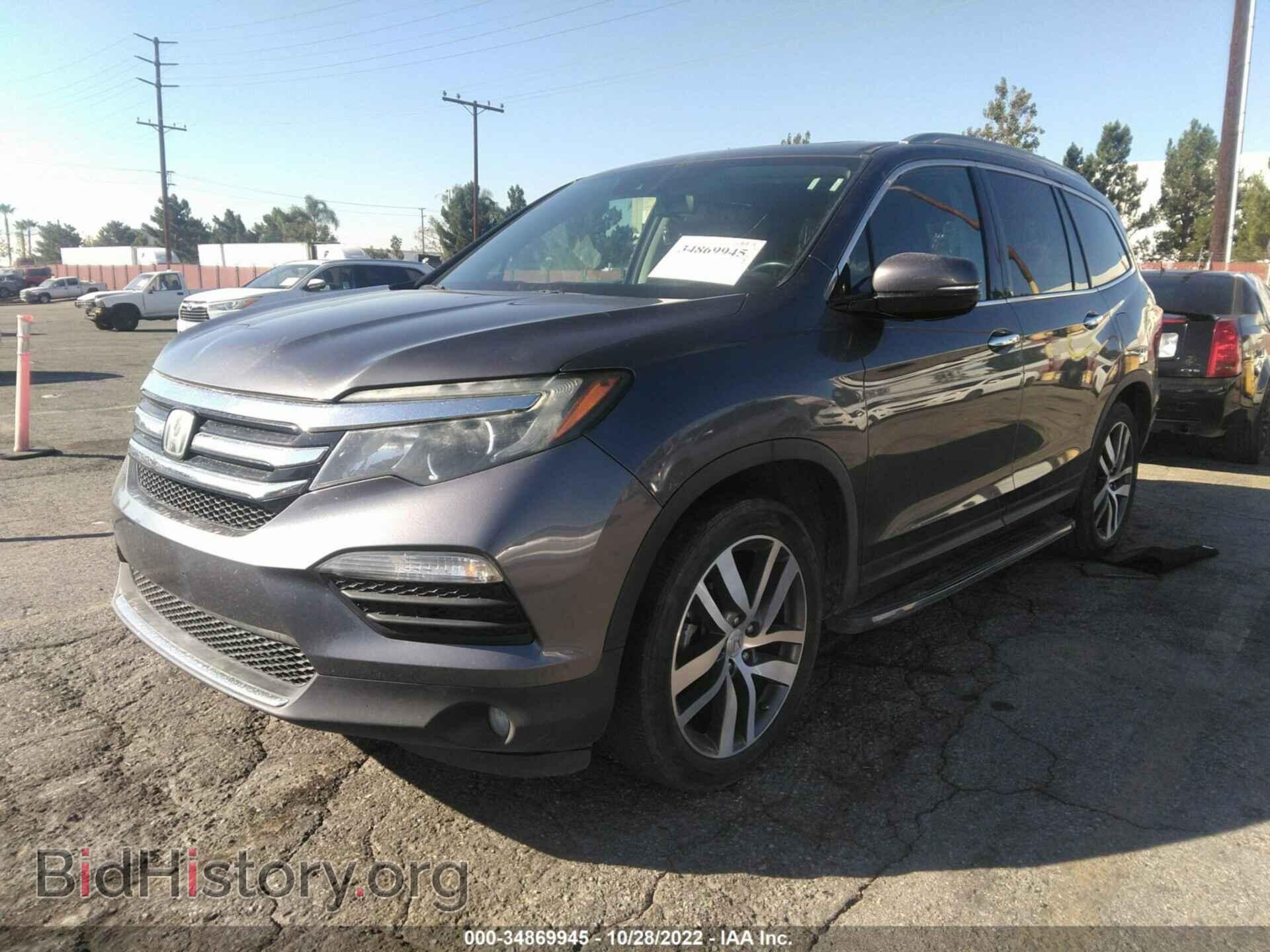 2017 HONDA PILOT - VIN: 5FNYF5H98HB003887 - Фото 2
