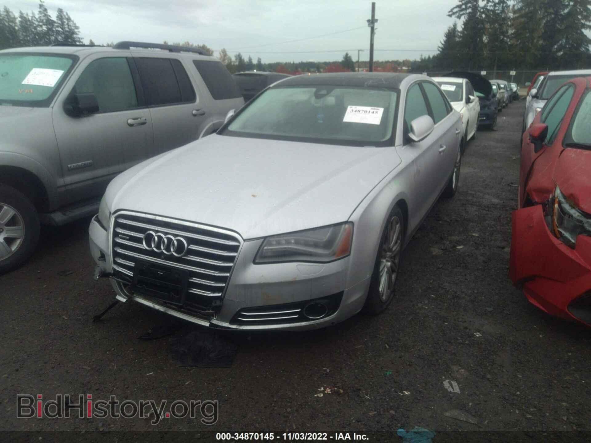 2014 AUDI A8 L - VIN: WAURMAFD4EN000876 - Фото 2