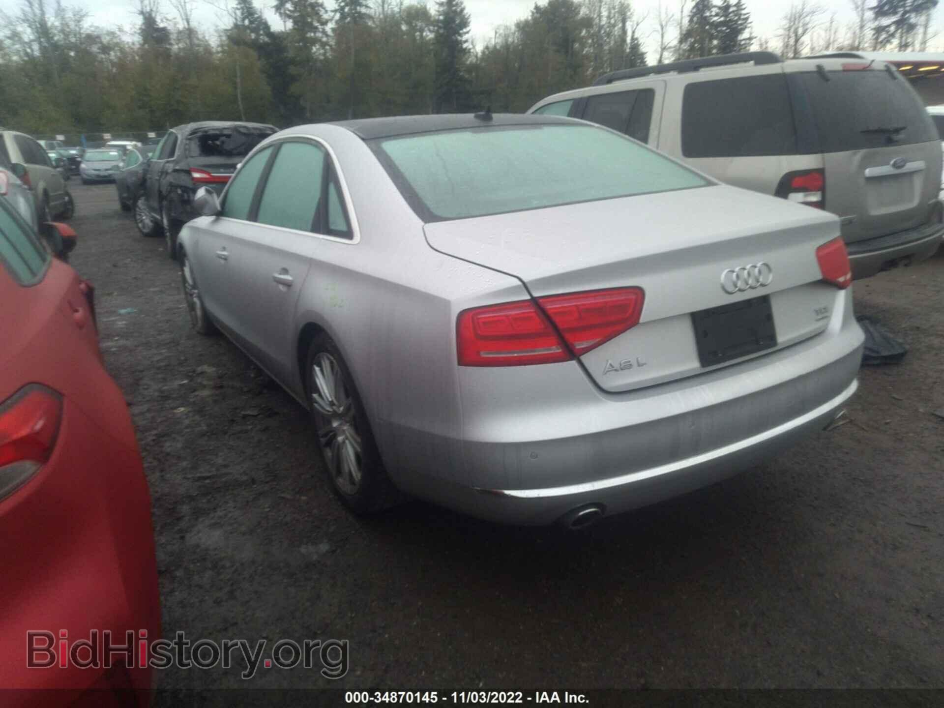 2014 AUDI A8 L - VIN: WAURMAFD4EN000876 - Фото 3
