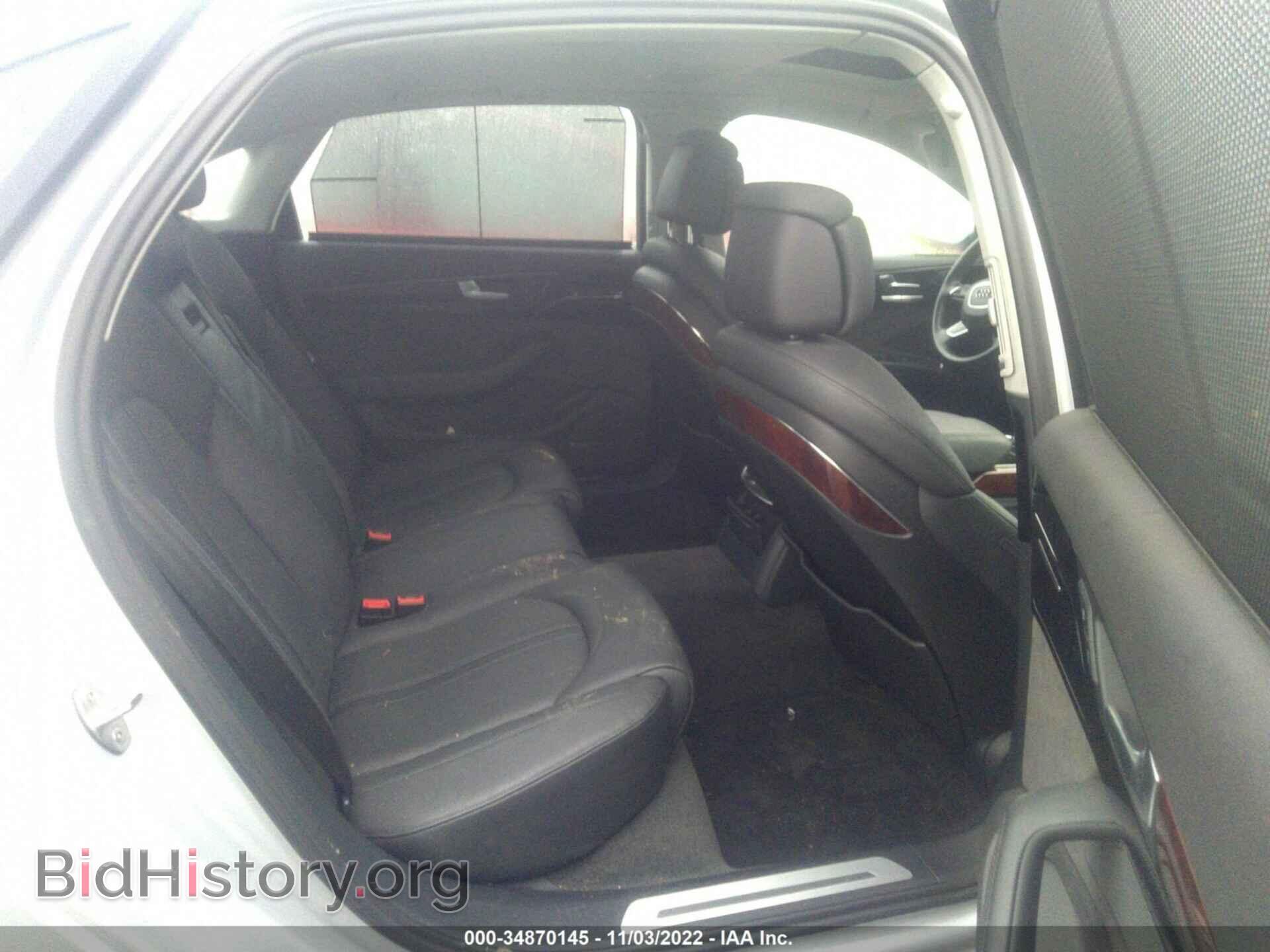 2014 AUDI A8 L - VIN: WAURMAFD4EN000876 - Фото 8