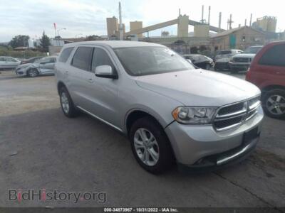 2011 Dodge DURANGO Express, серебристый — VIN 1D4RD2GG5BC711661, IAAI