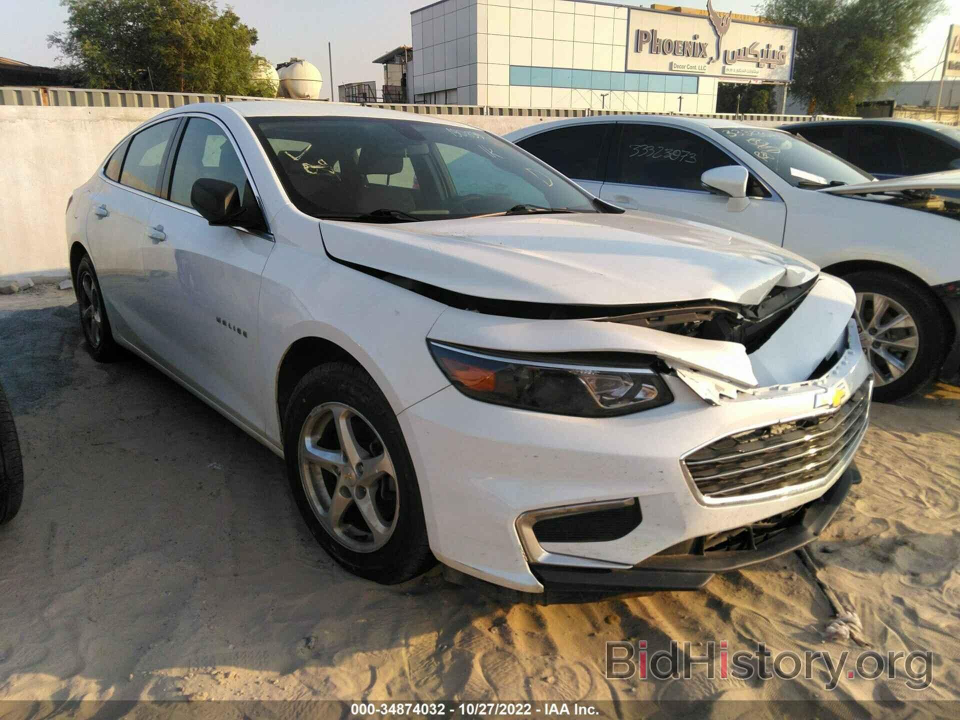 Photo 001ZC5ST9HF190899 - CHEVROLET MALIBU 2017