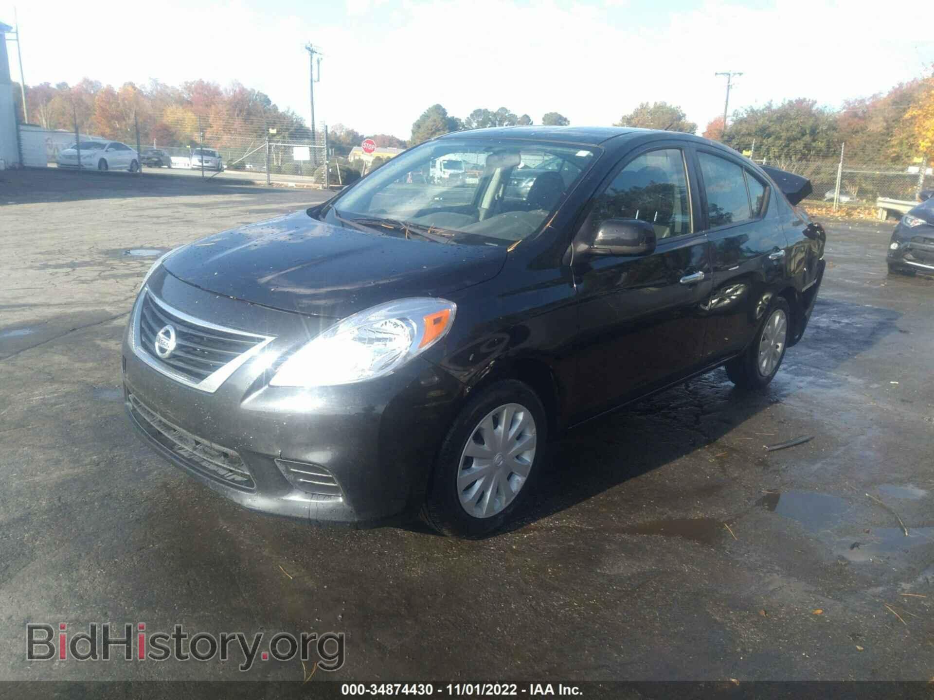 2012 NISSAN VERSA - VIN: 3N1CN7AP9CL830795 - Фото 2
