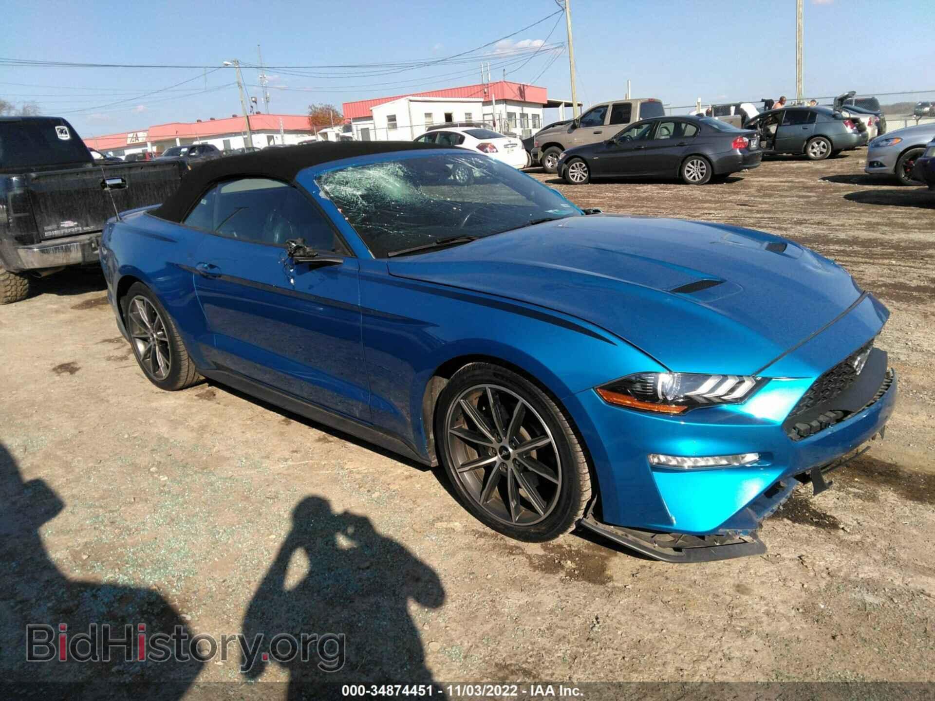 Фотография 1FATP8UH7K5151291 - FORD MUSTANG 2019