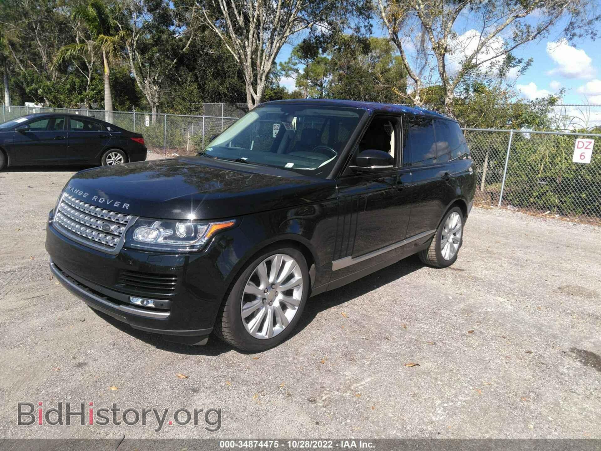 2014 LAND ROVER RANGE ROVER - VIN: SALGS2TF8EA186546 - Фото 2
