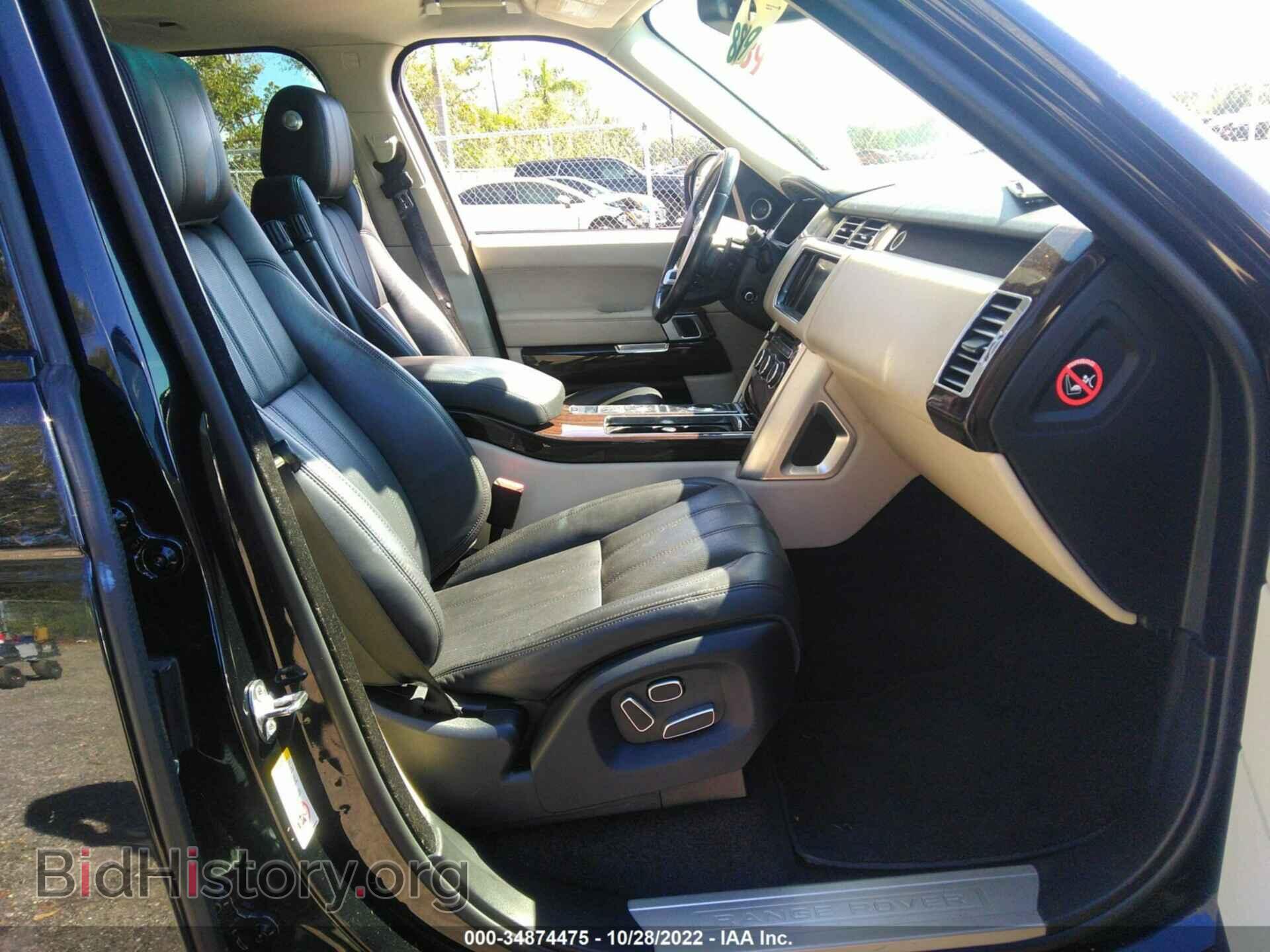 2014 LAND ROVER RANGE ROVER - VIN: SALGS2TF8EA186546 - Фото 5