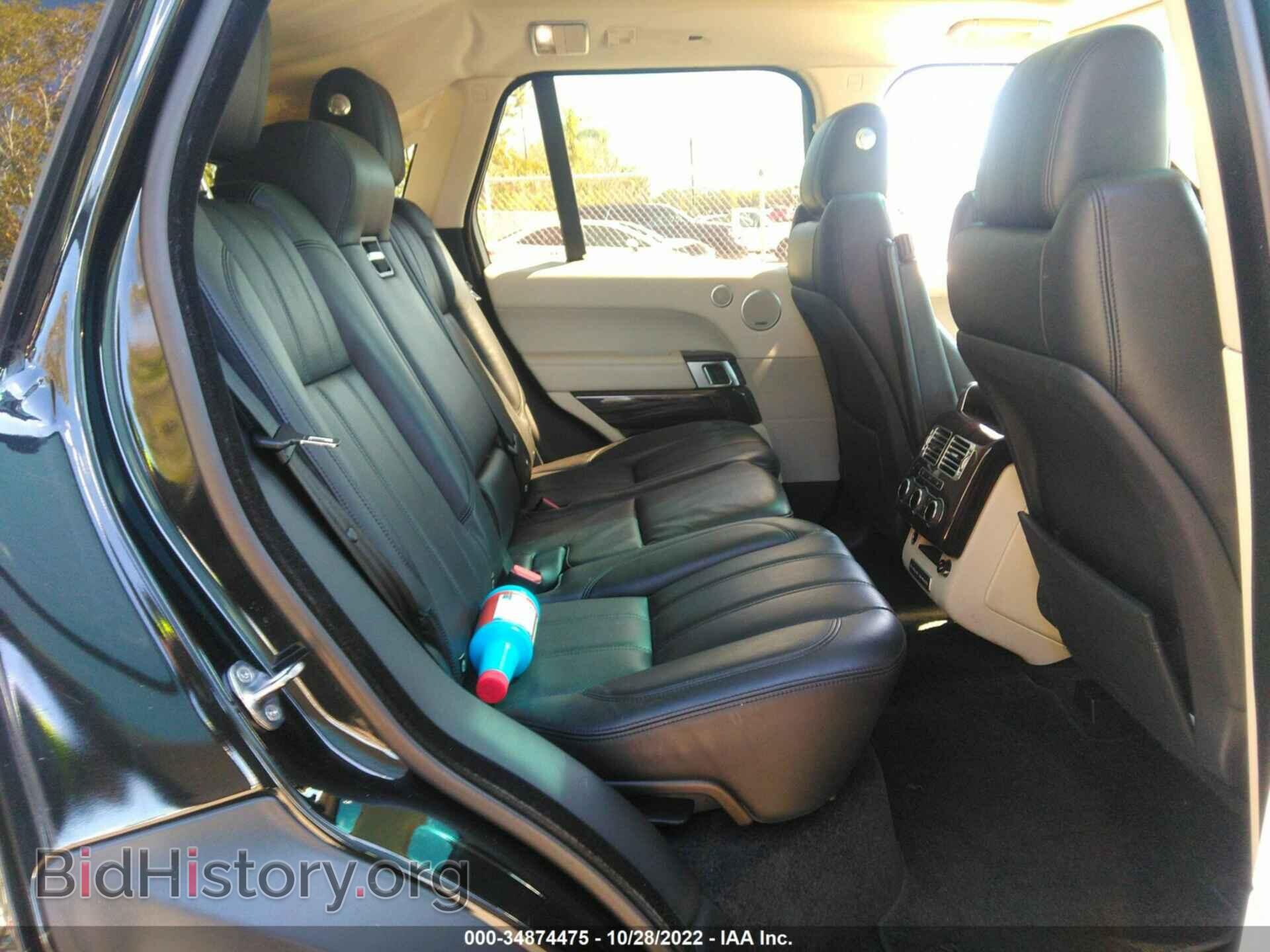 2014 LAND ROVER RANGE ROVER - VIN: SALGS2TF8EA186546 - Фото 8