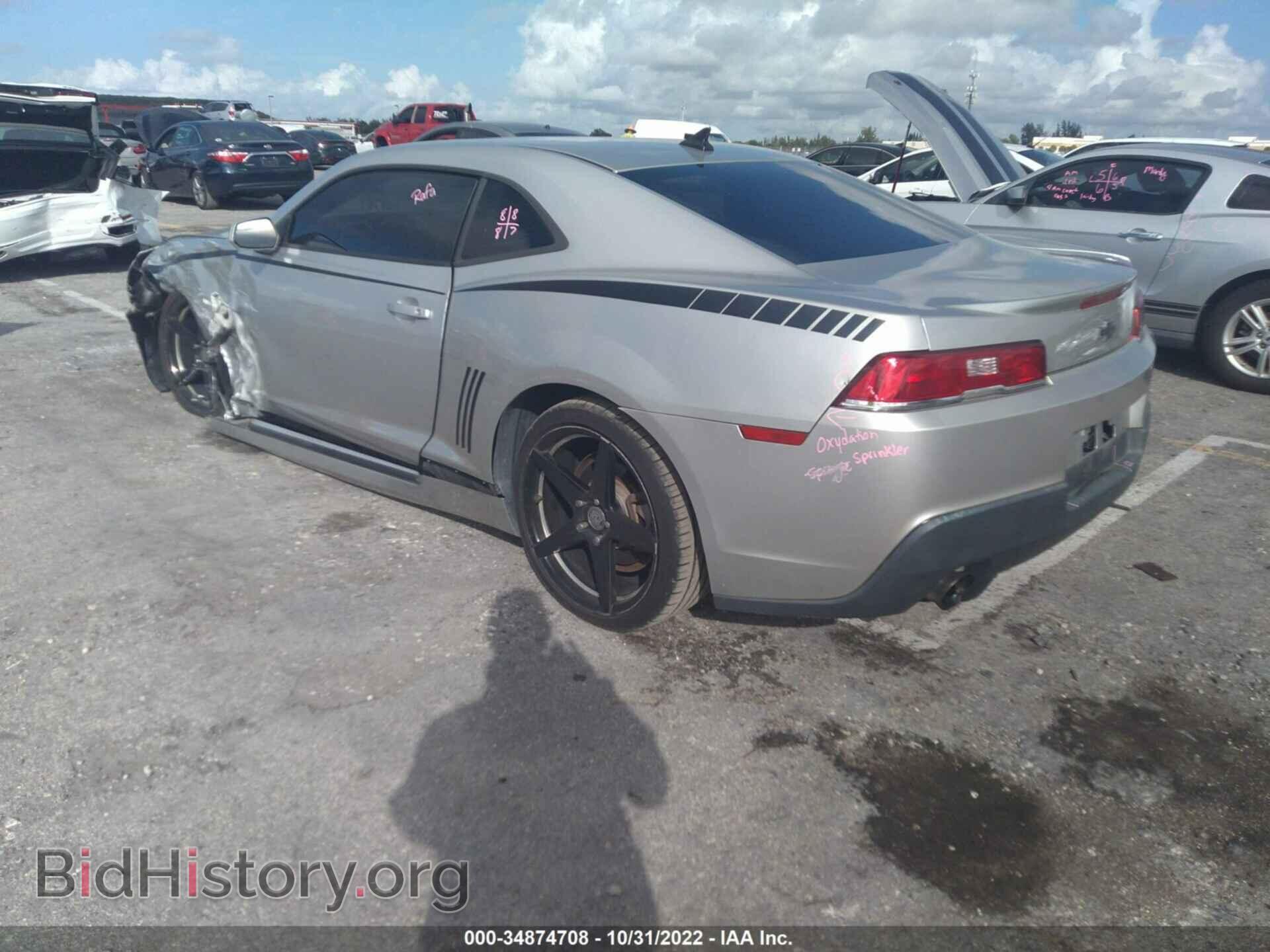2014 CHEVROLET CAMARO - VIN: 2G1FB1E34E9129880 - Фото 3