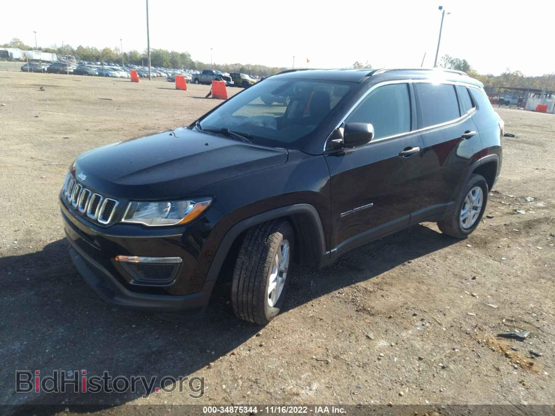 2019 JEEP COMPASS - VIN: 3C4NJCAB8KT614059 - Фото 2