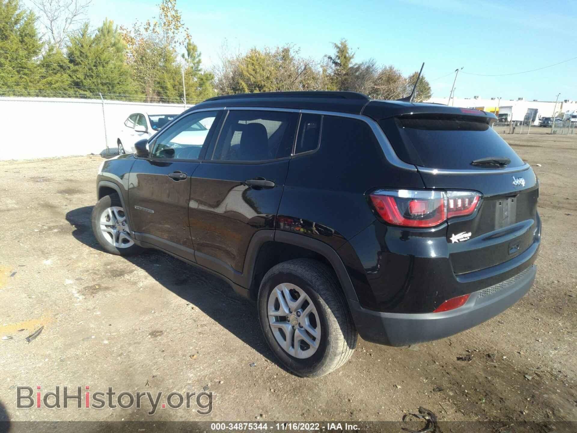 2019 JEEP COMPASS - VIN: 3C4NJCAB8KT614059 - Фото 3