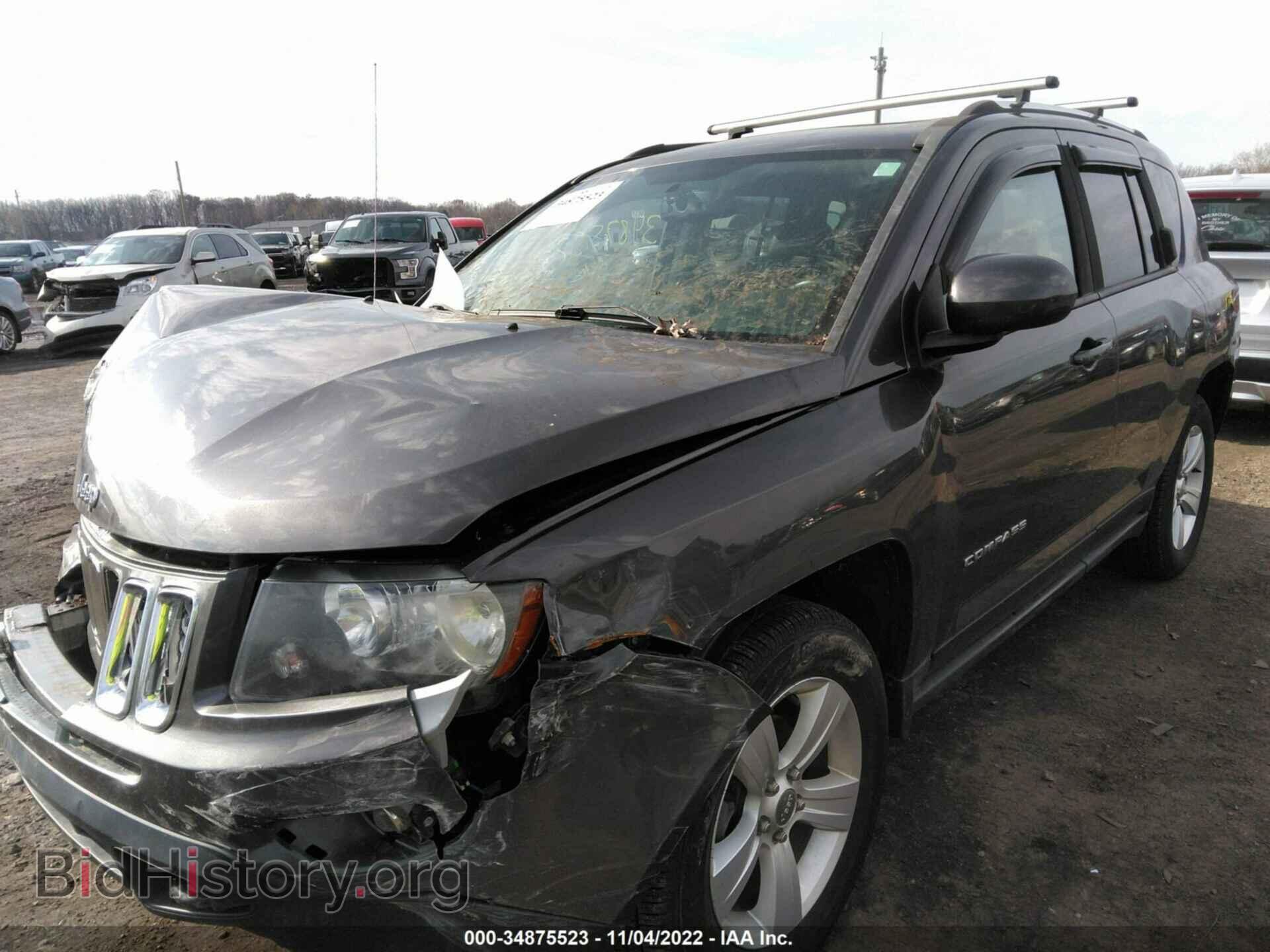 2014 JEEP COMPASS - VIN: 1C4NJDEB8ED858904 - Фото 2