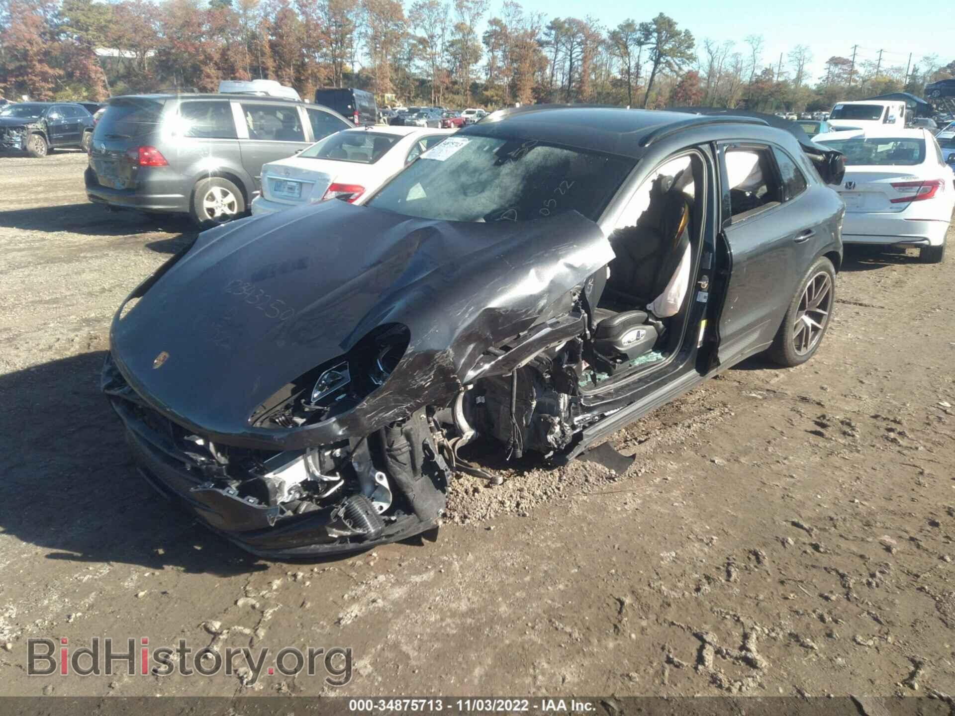 2022 PORSCHE MACAN - VIN: WP1AA2A51NLB01740 - Фото 2