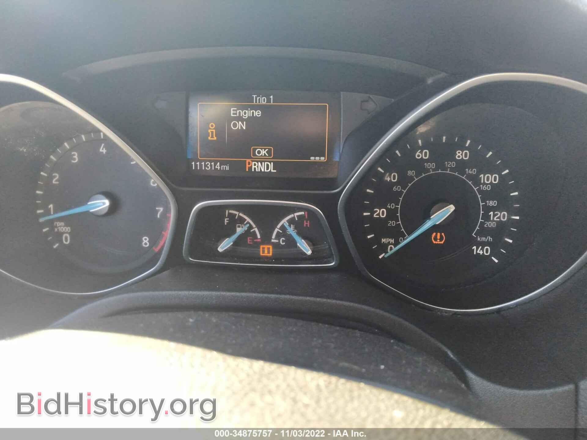 2015 FORD FOCUS - VIN: 1FADP3E22FL349182 - Фото 7