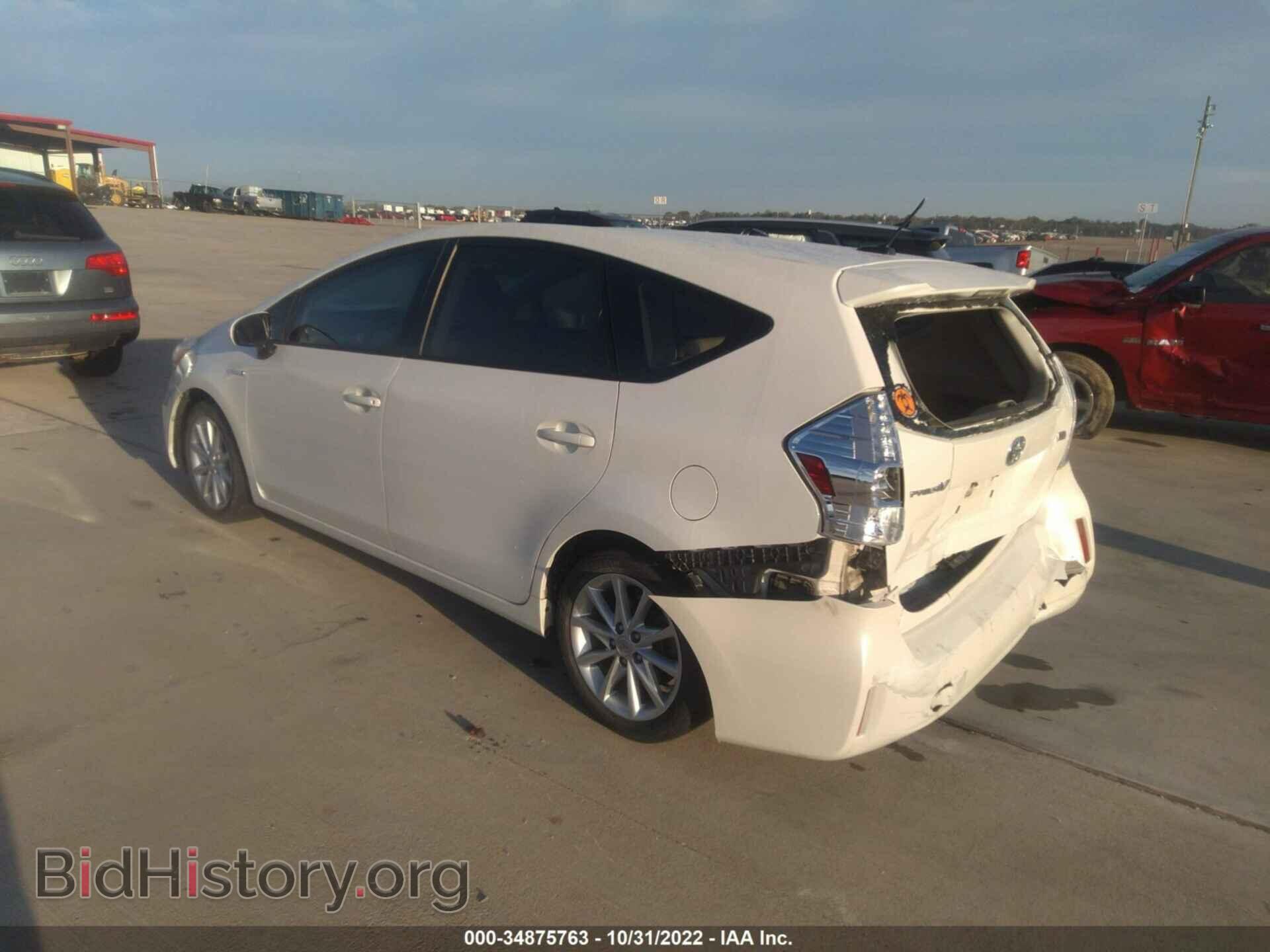 2012 TOYOTA PRIUS V - VIN: JTDZN3EU0C3043830 - Фото 3