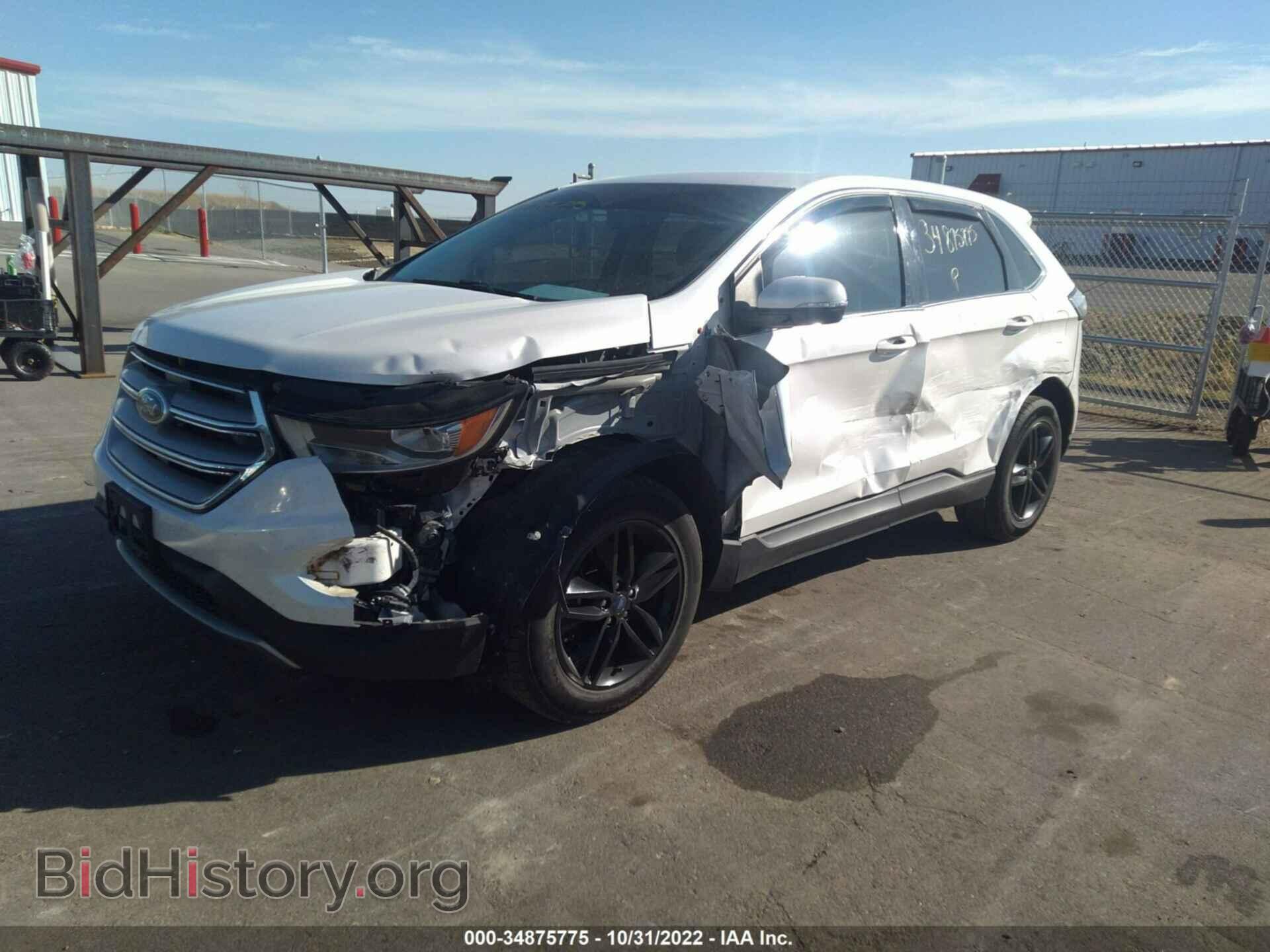 2015 FORD EDGE - VIN: 2FMTK4J81FBB12778 - Photo 2