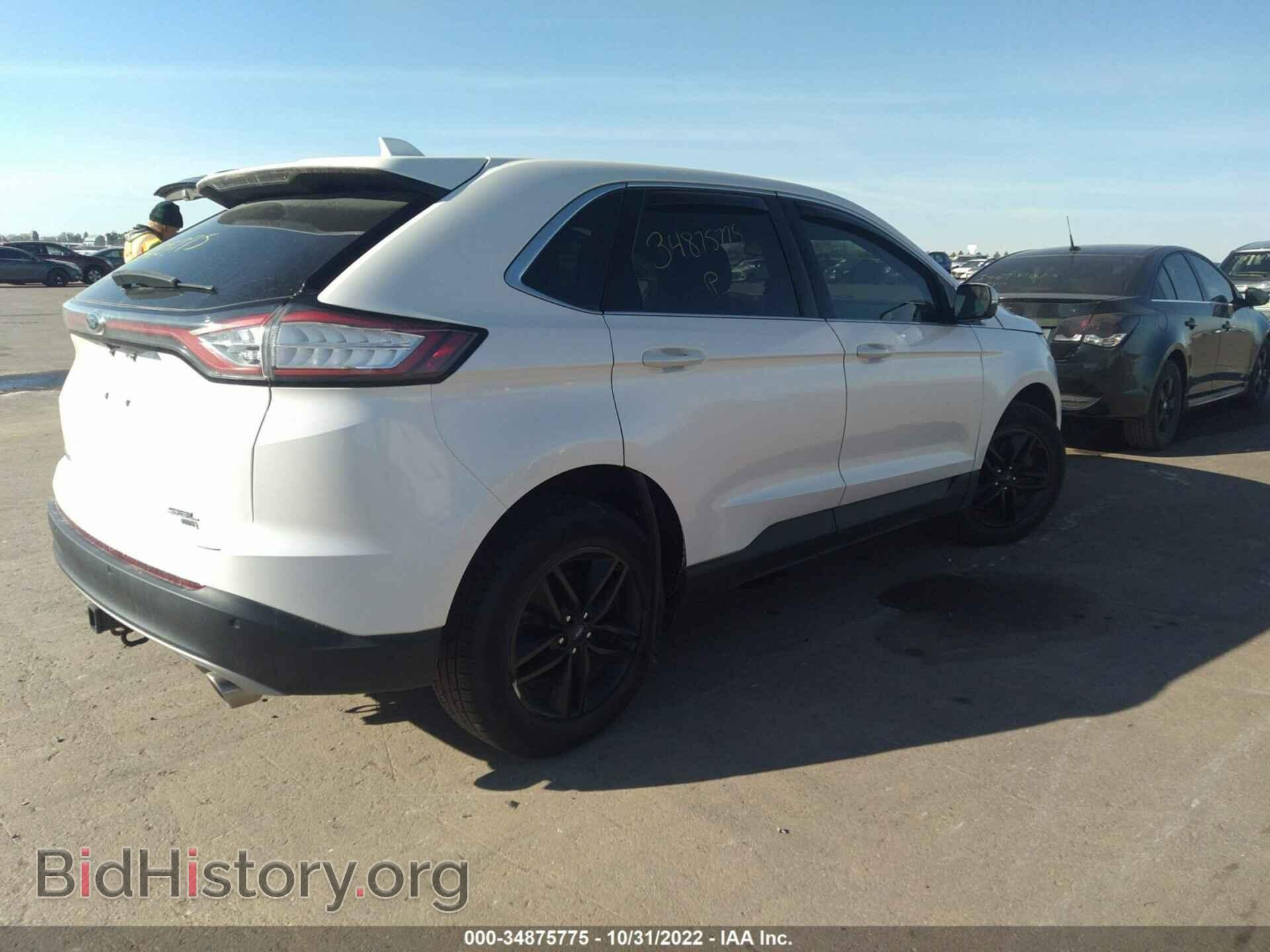 2015 FORD EDGE - VIN: 2FMTK4J81FBB12778 - Photo 4