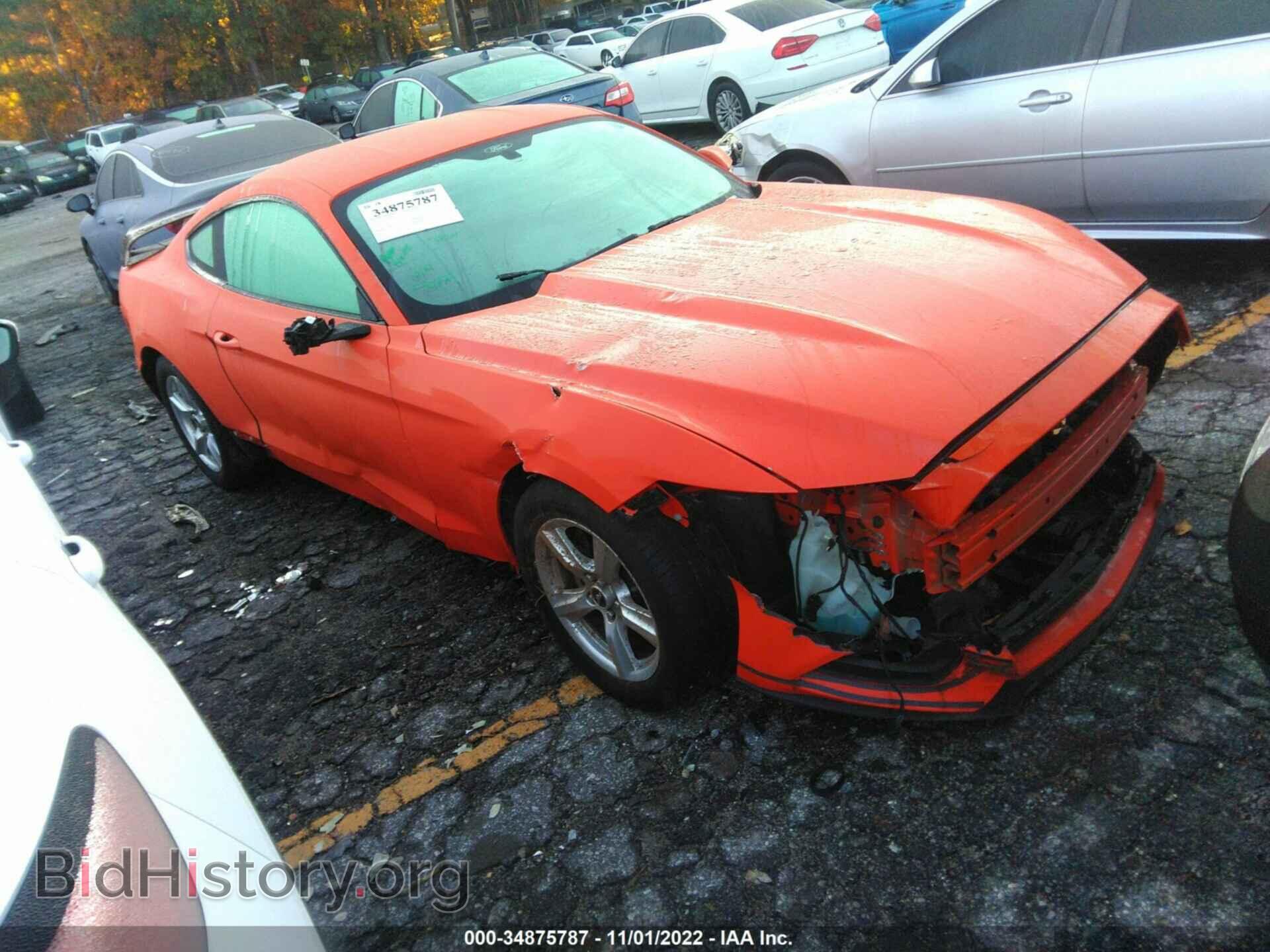 Фотография 1FA6P8AM9F5348029 - FORD MUSTANG 2015