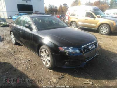 2011 Audi A4 2.0T Premium, черный — VIN WAUDFAFL2BA100151, IAAI