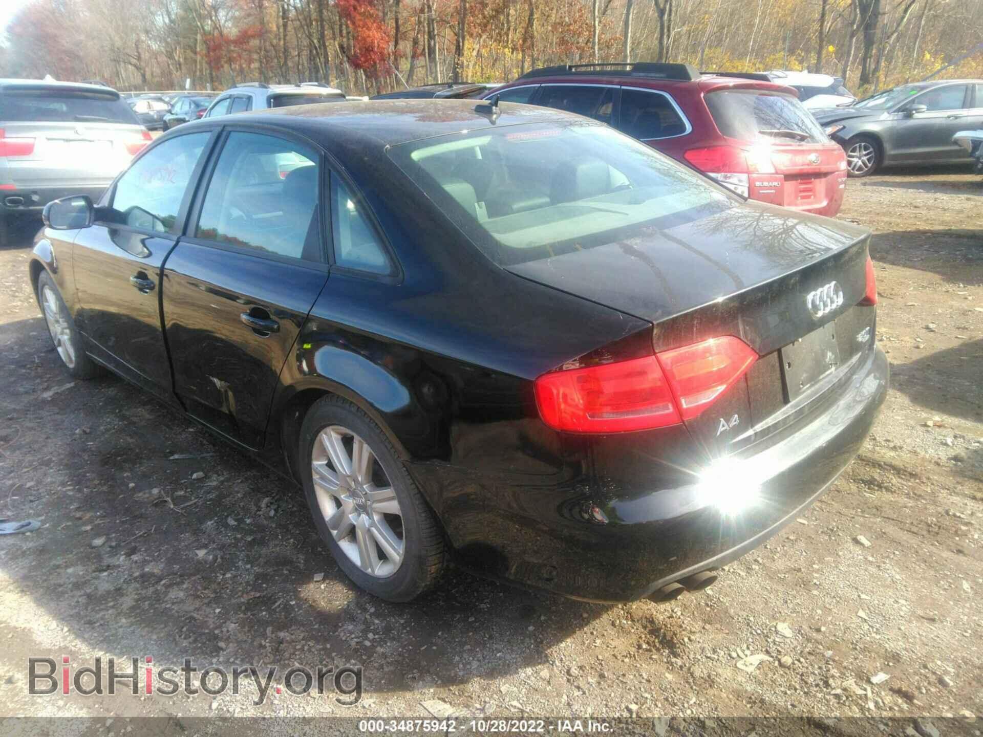 2011 AUDI A4 - VIN: WAUDFAFL2BA100151 - Фото 3