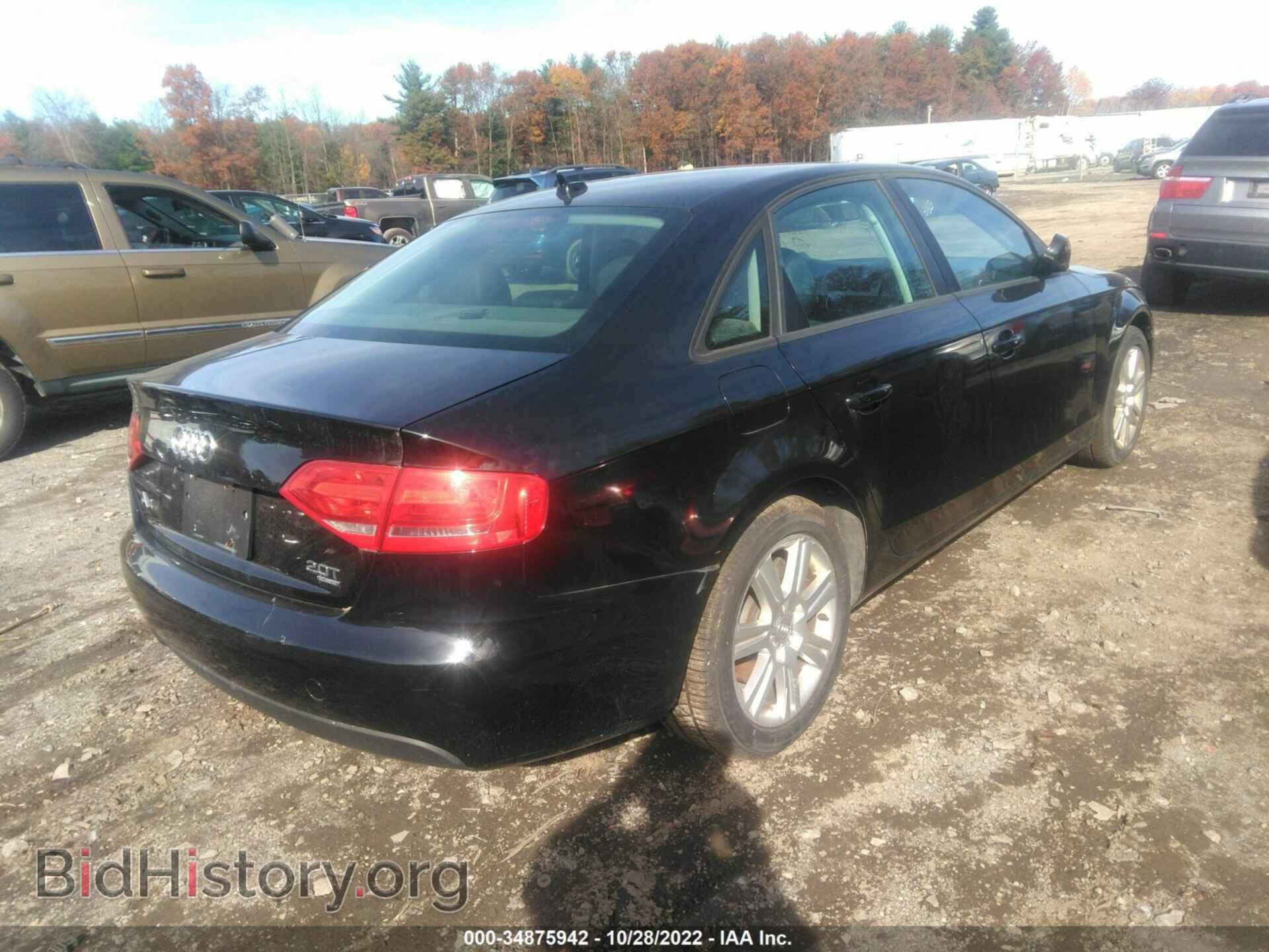 2011 AUDI A4 - VIN: WAUDFAFL2BA100151 - Фото 4