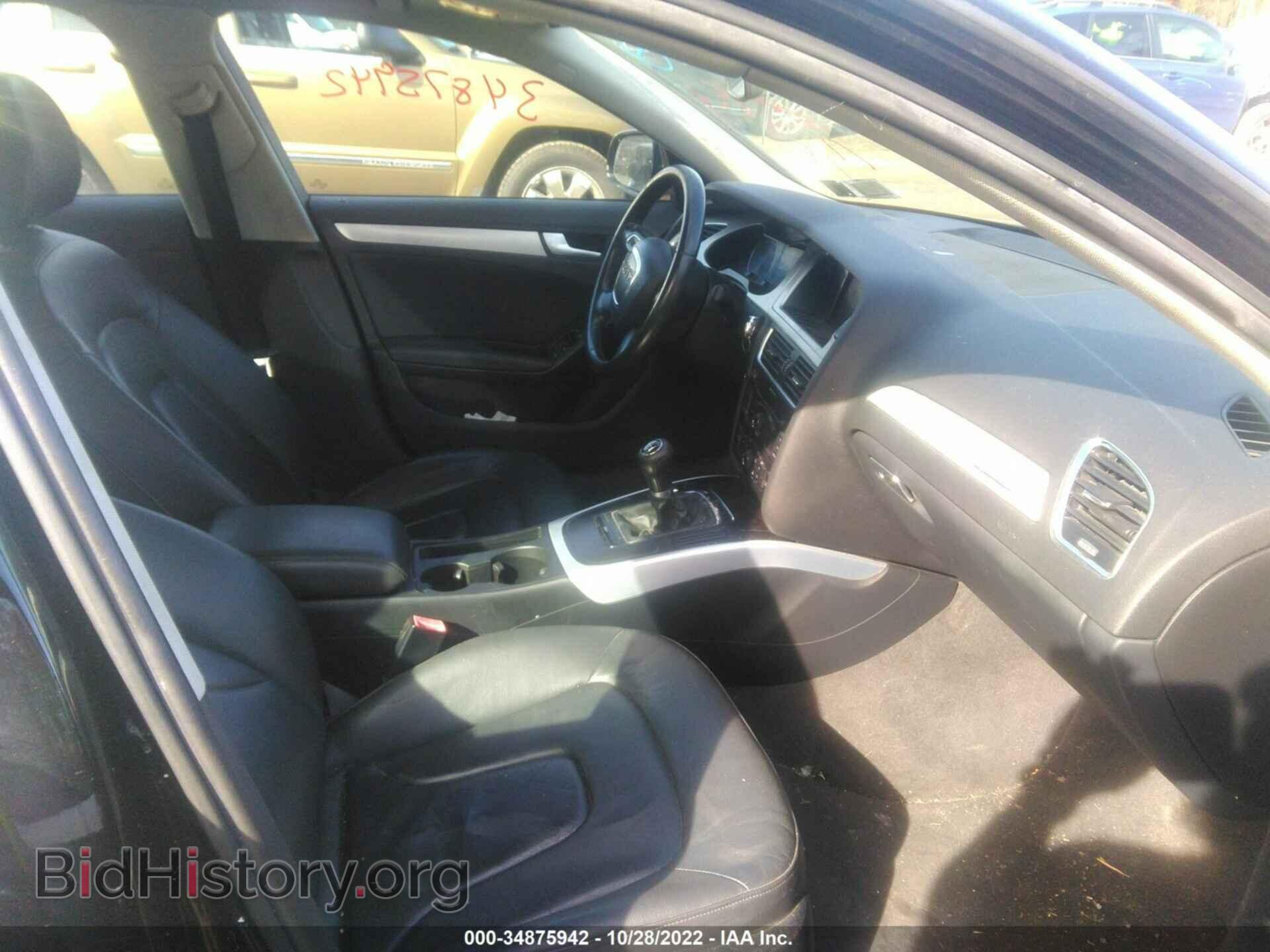 2011 AUDI A4 - VIN: WAUDFAFL2BA100151 - Фото 5